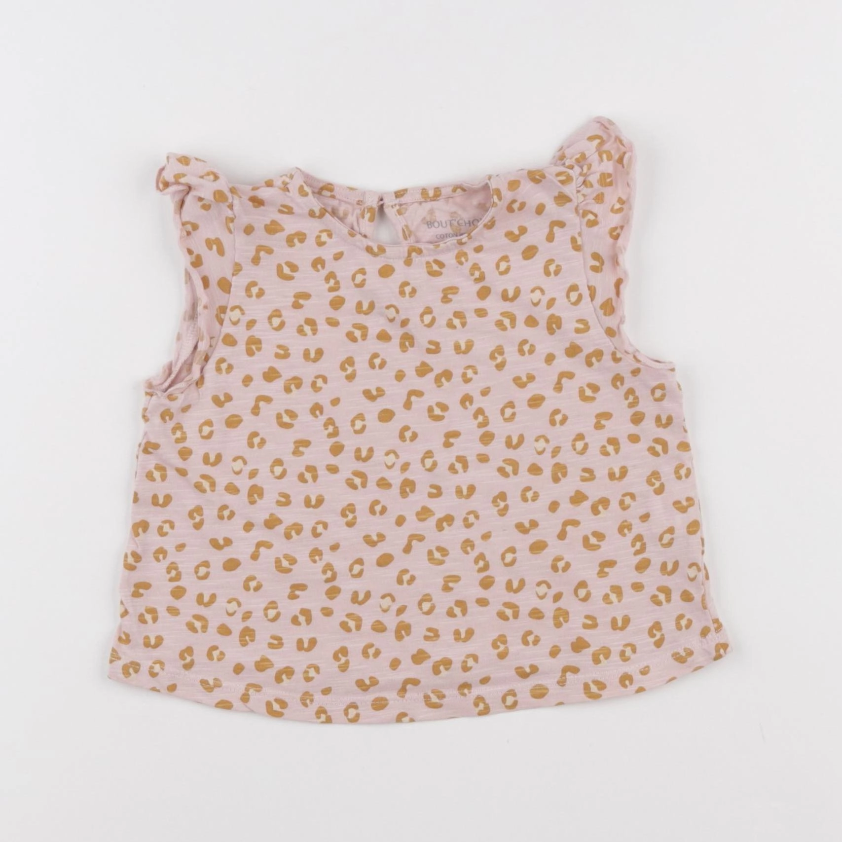 Boutchou - tee-shirt rose - 12 mois