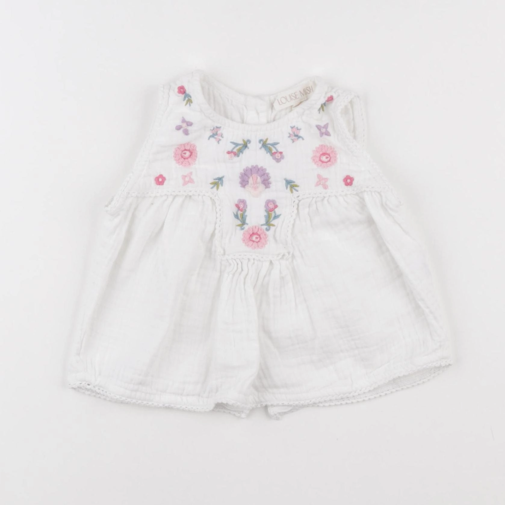 Louise Misha - blouse blanc - 18 mois