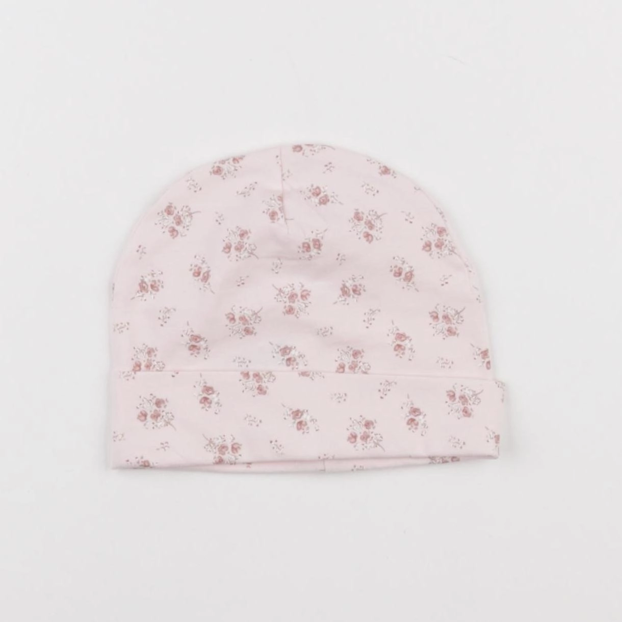 H&M - bonnet rose - 9/12 mois