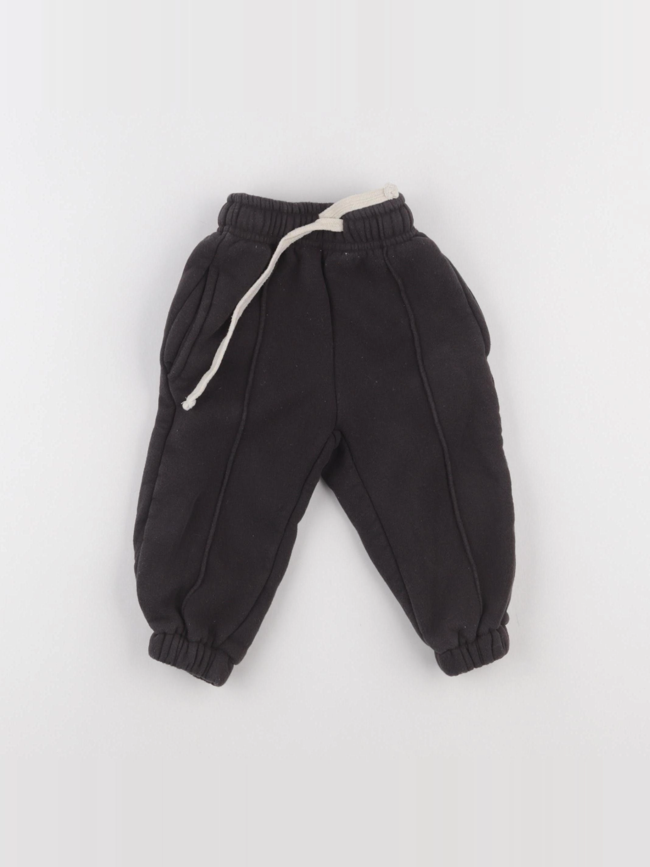 Gamin gamine - jogging gris - 6/12 mois
