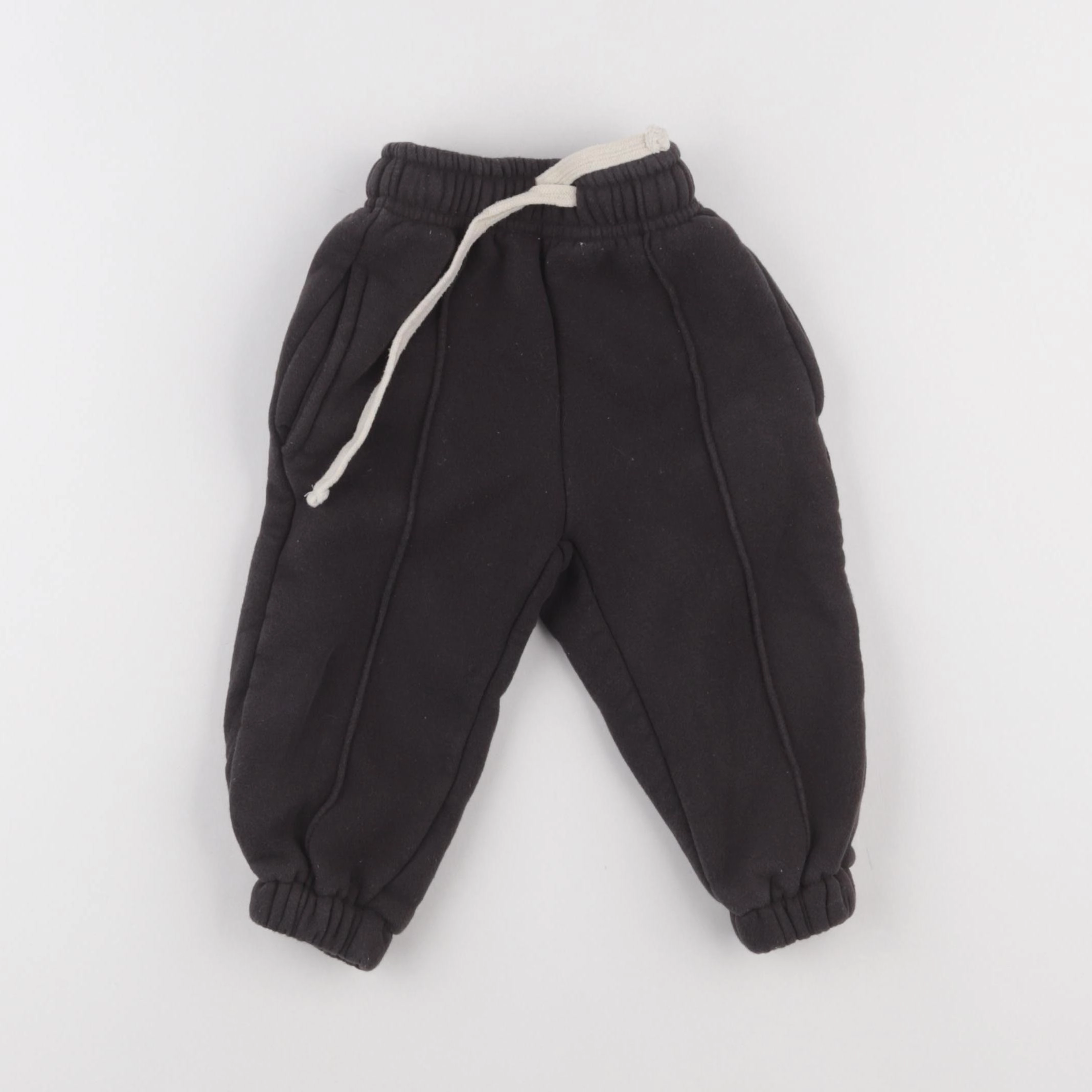 Gamin gamine - jogging gris - 6/12 mois