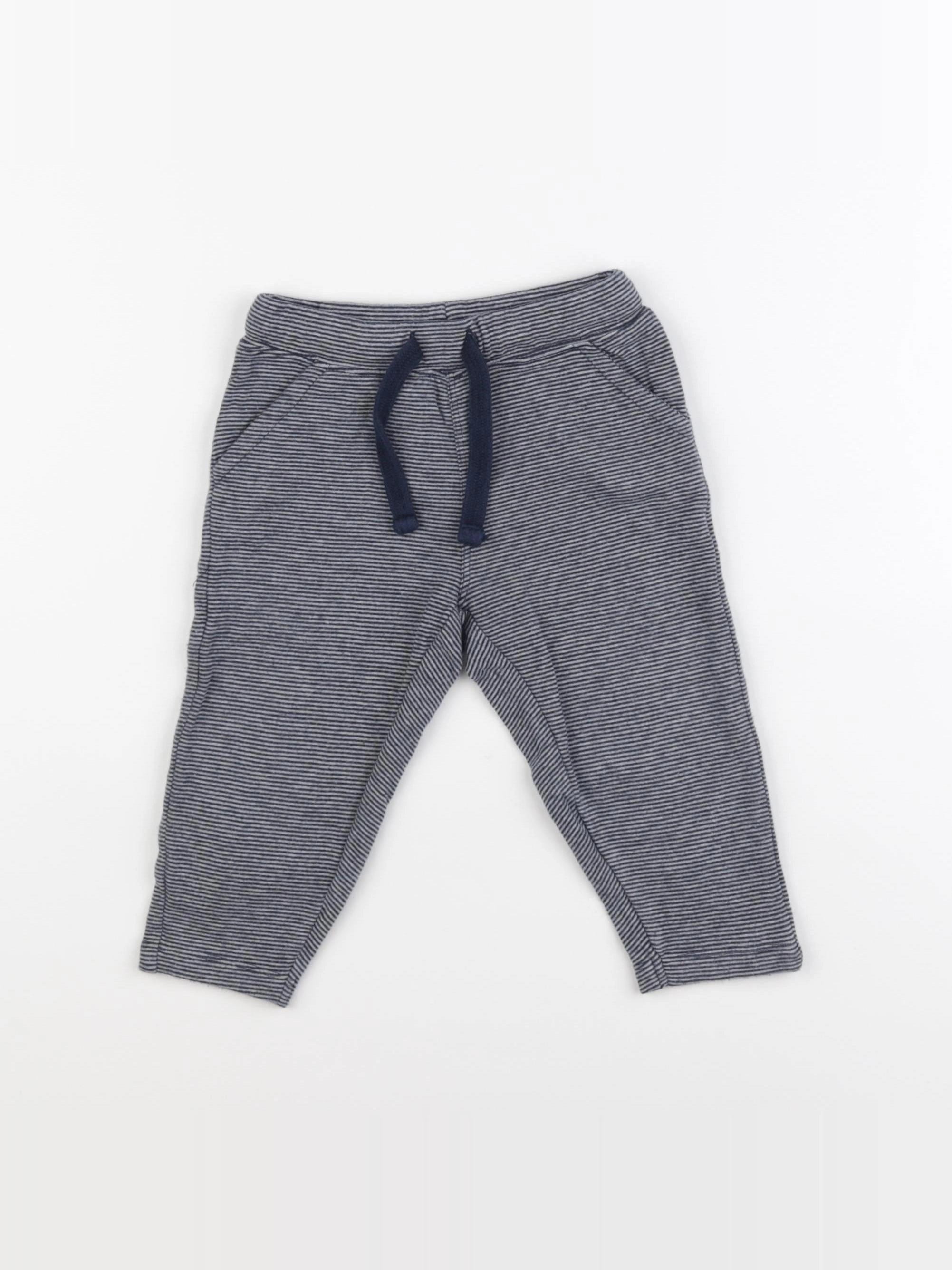 Boutchou - pantalon bleu - 18 mois