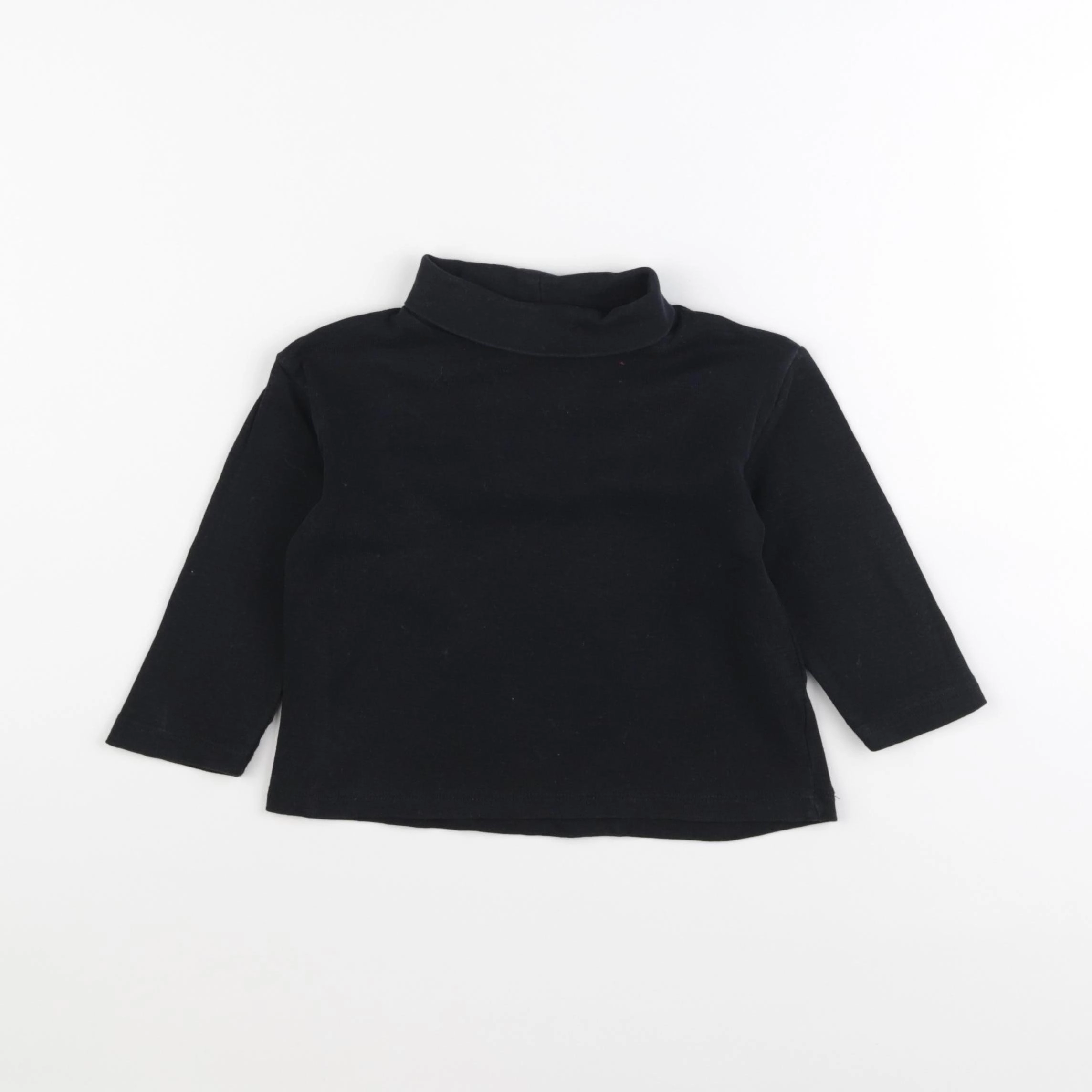 Zara - sous-pull noir - 12/9 mois