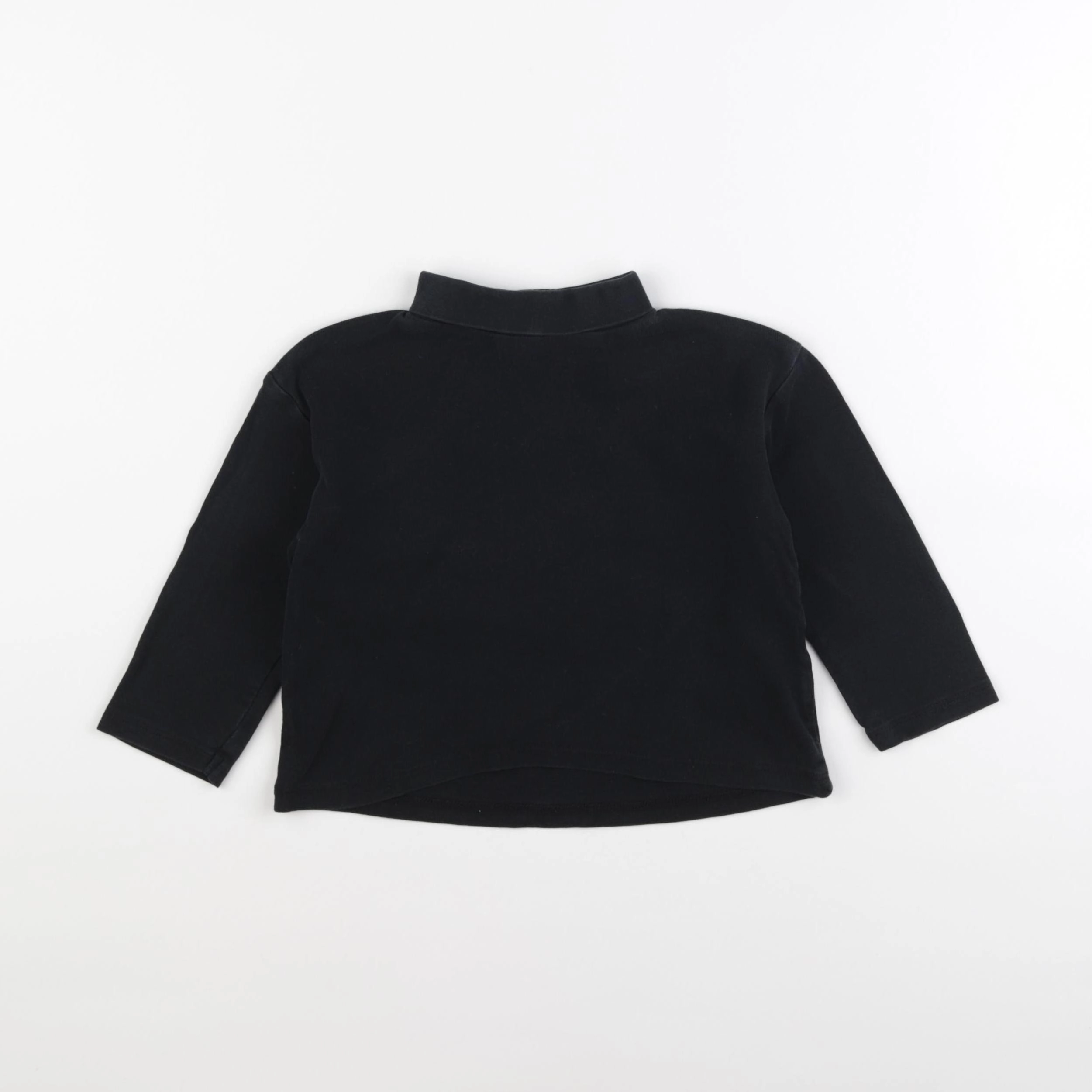 Zara - sous-pull noir - 18/24 mois