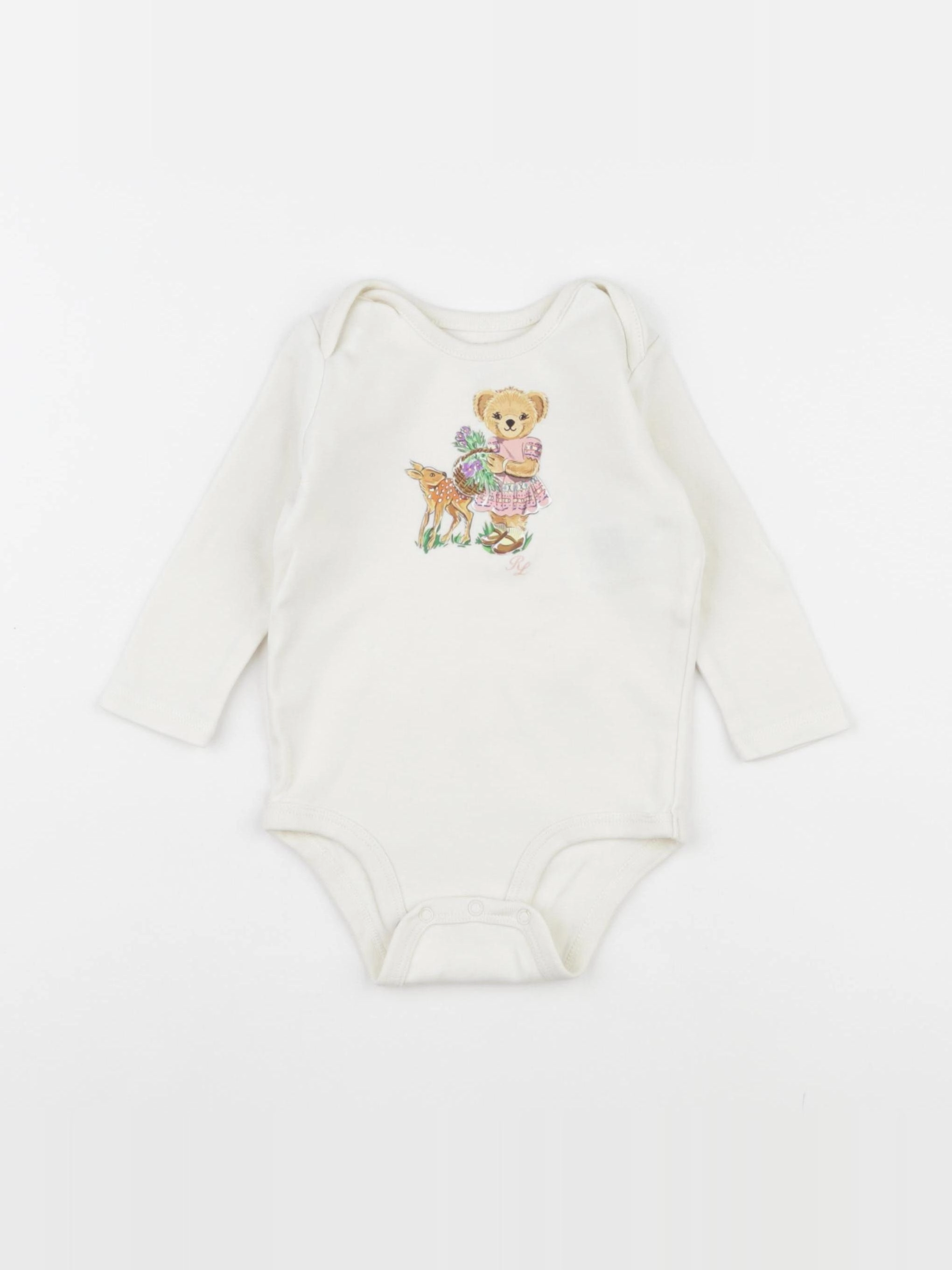 Ralph Lauren - body beige - 6 mois
