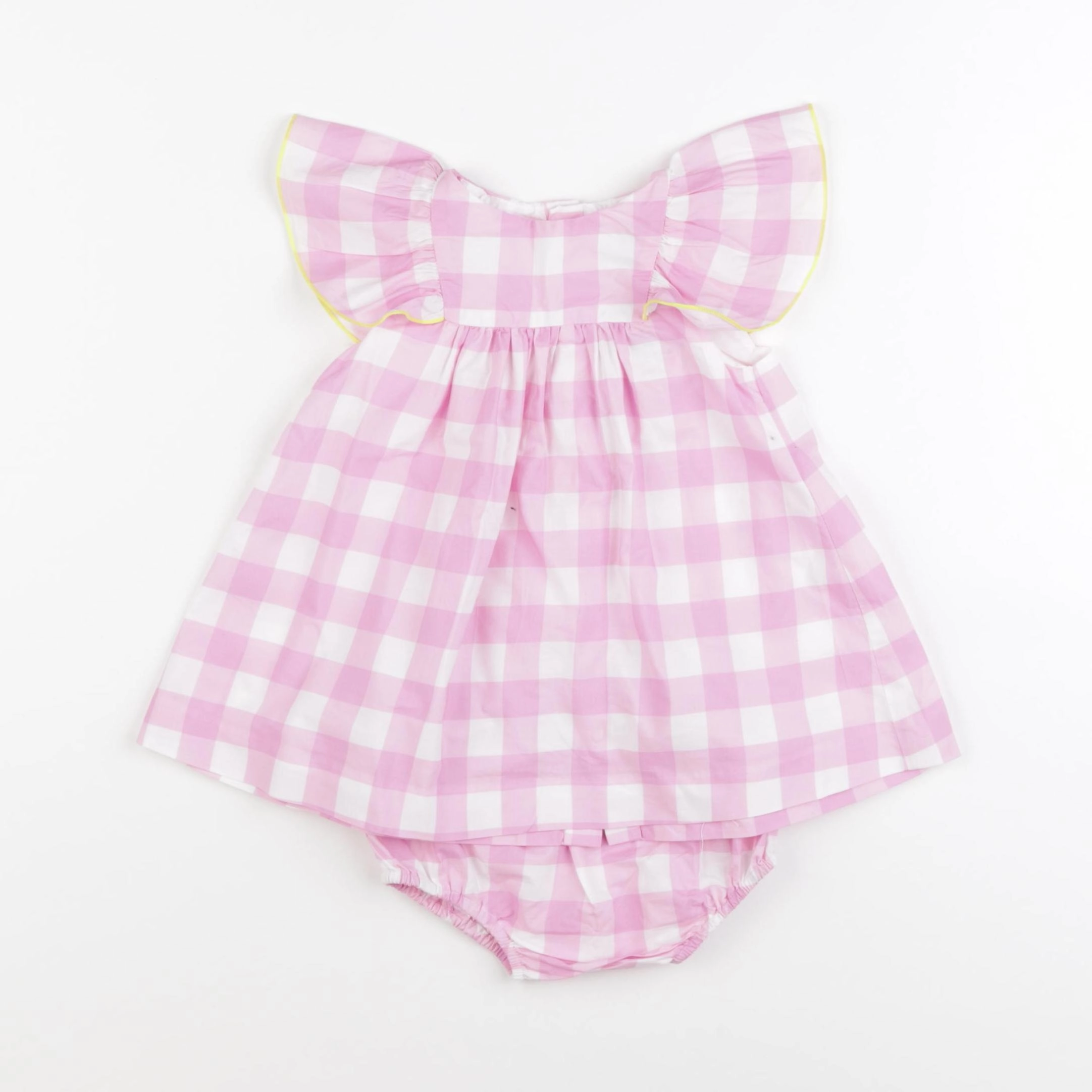 Jacadi - robe rose - 6 mois