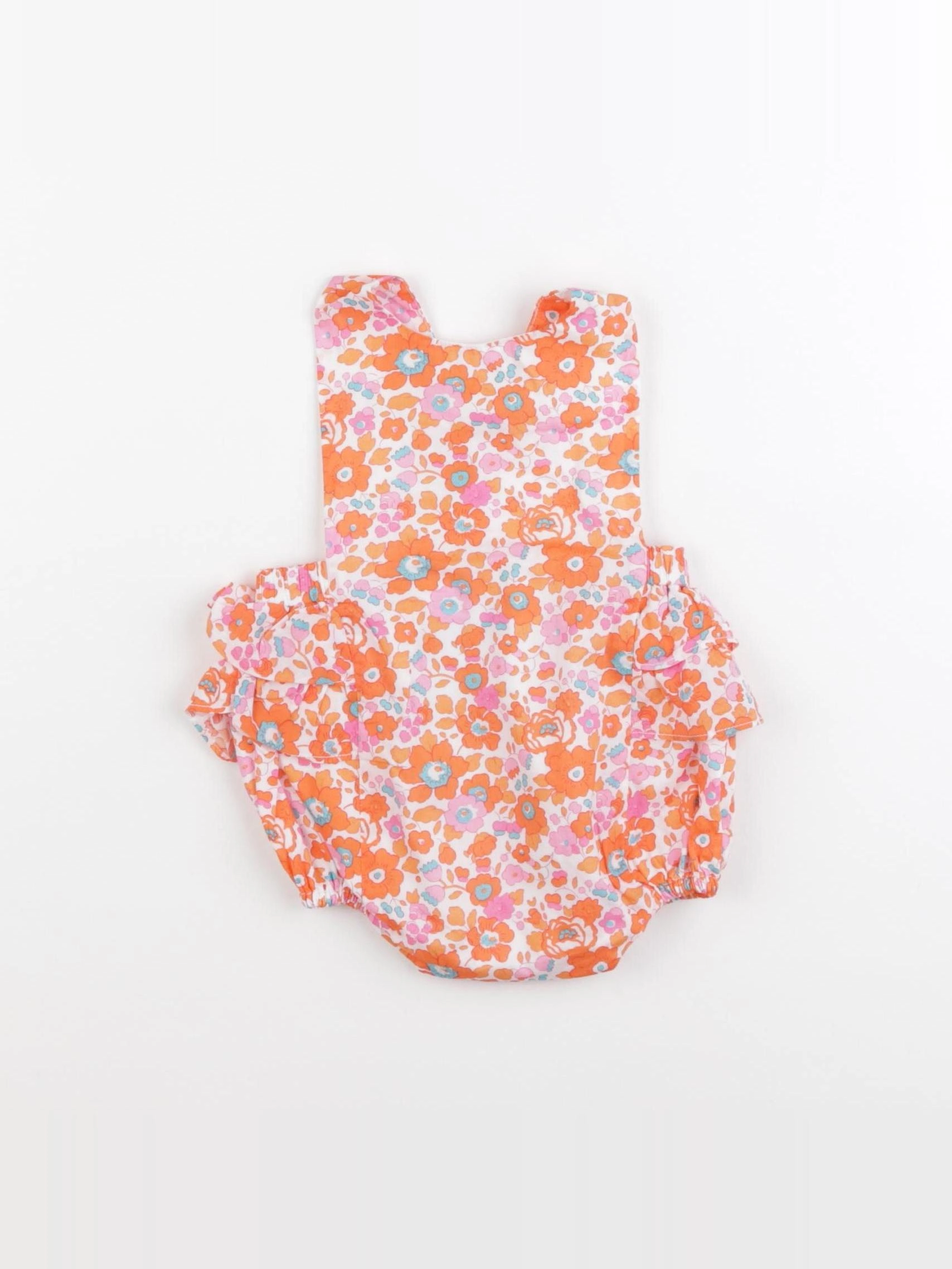 Jacadi - combinaison liberty orange - 6 mois