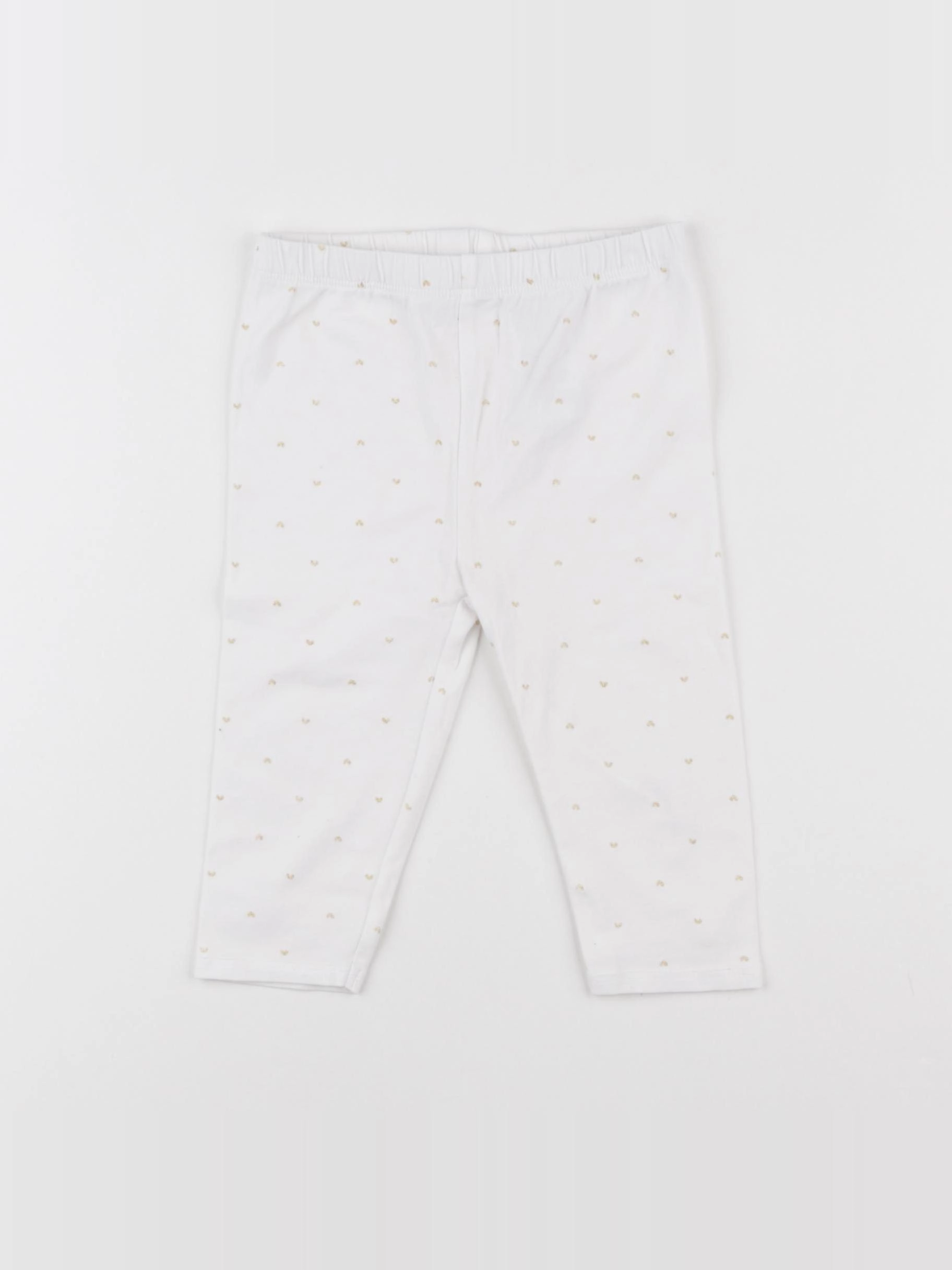 Vertbaudet - legging blanc - 24 mois