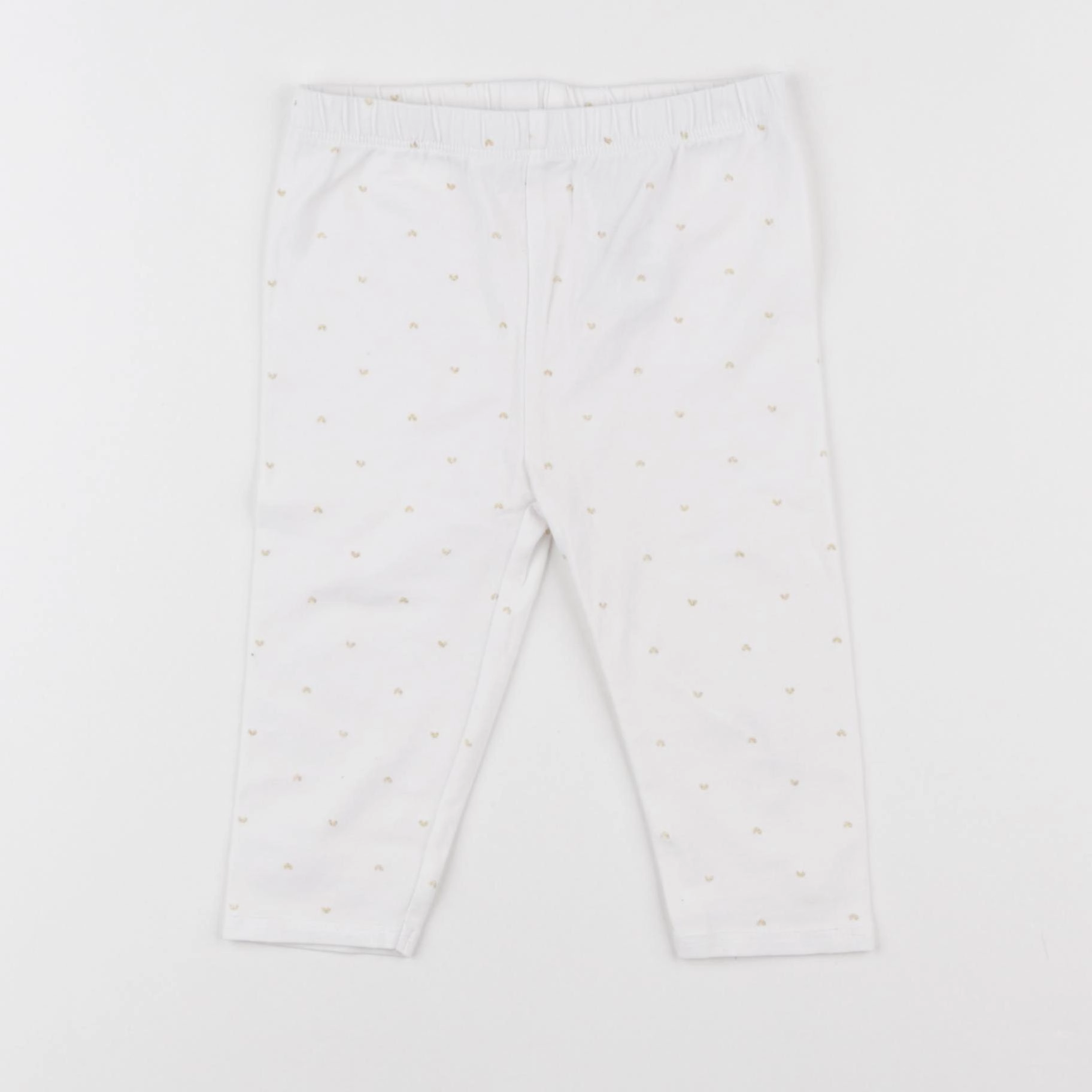 Vertbaudet - legging blanc - 24 mois