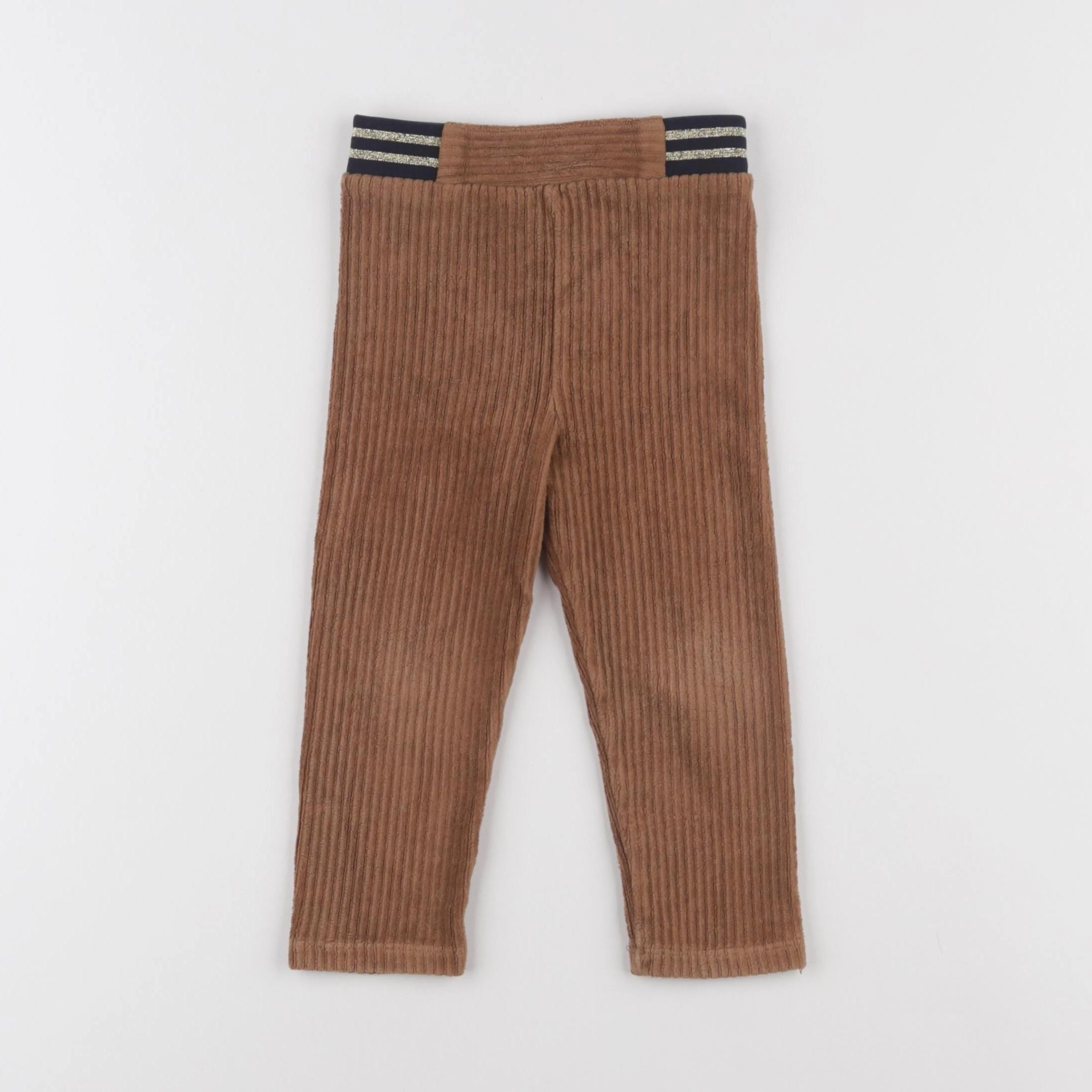 Vertbaudet - pantalon marron - 2 ans
