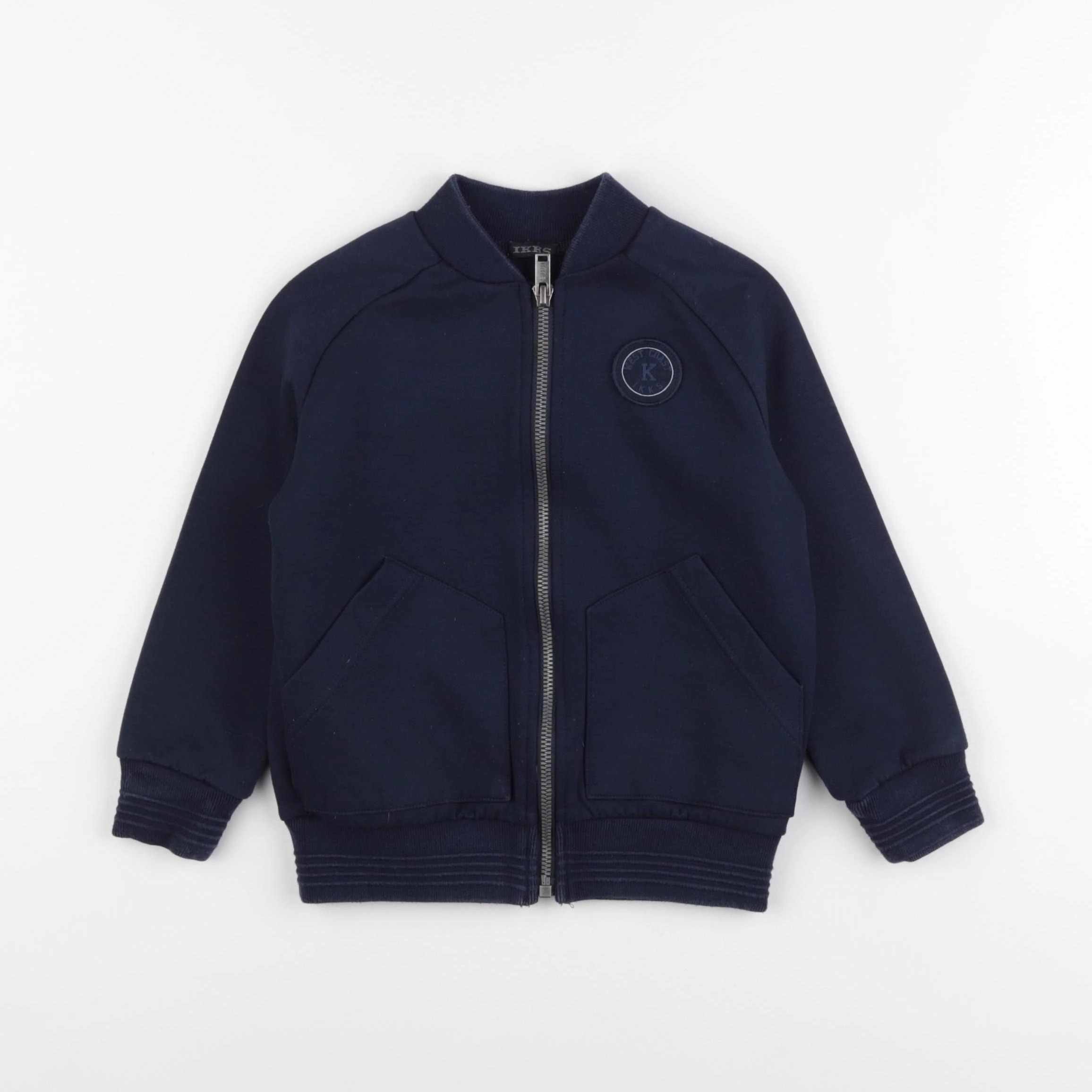 IKKS - sweat bleu - 4 ans