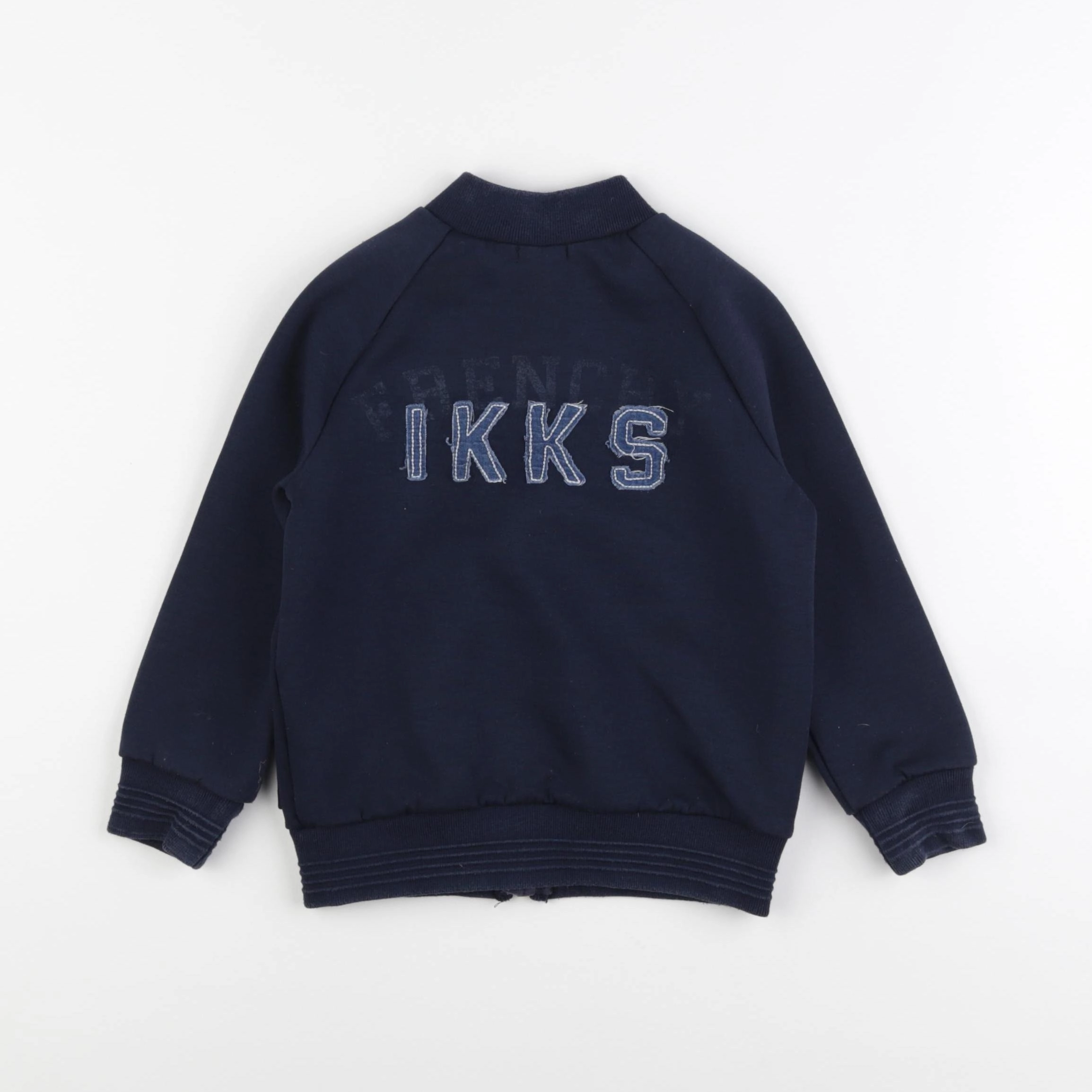 IKKS - sweat bleu - 4 ans