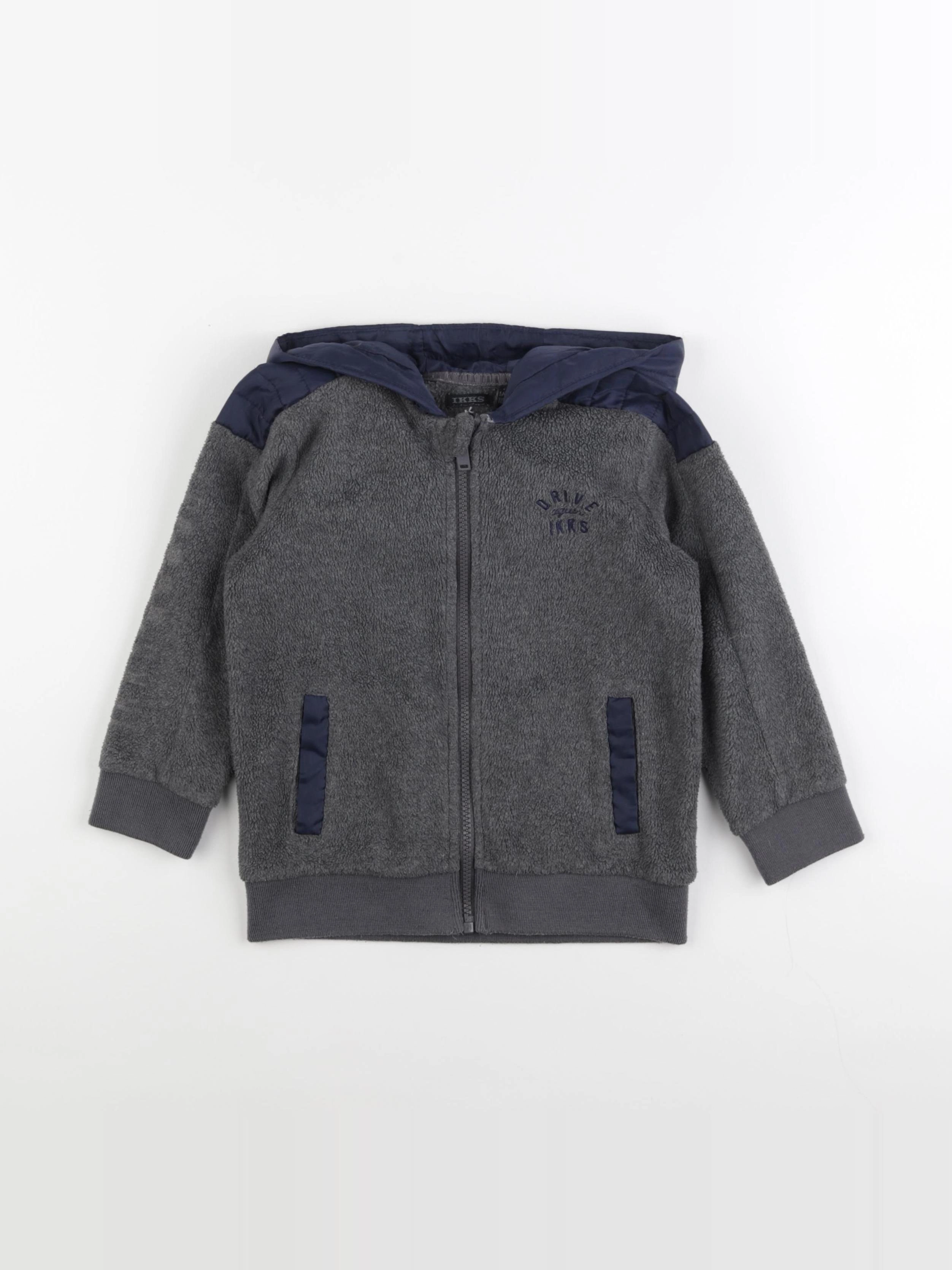IKKS - polaire gris - 5 ans