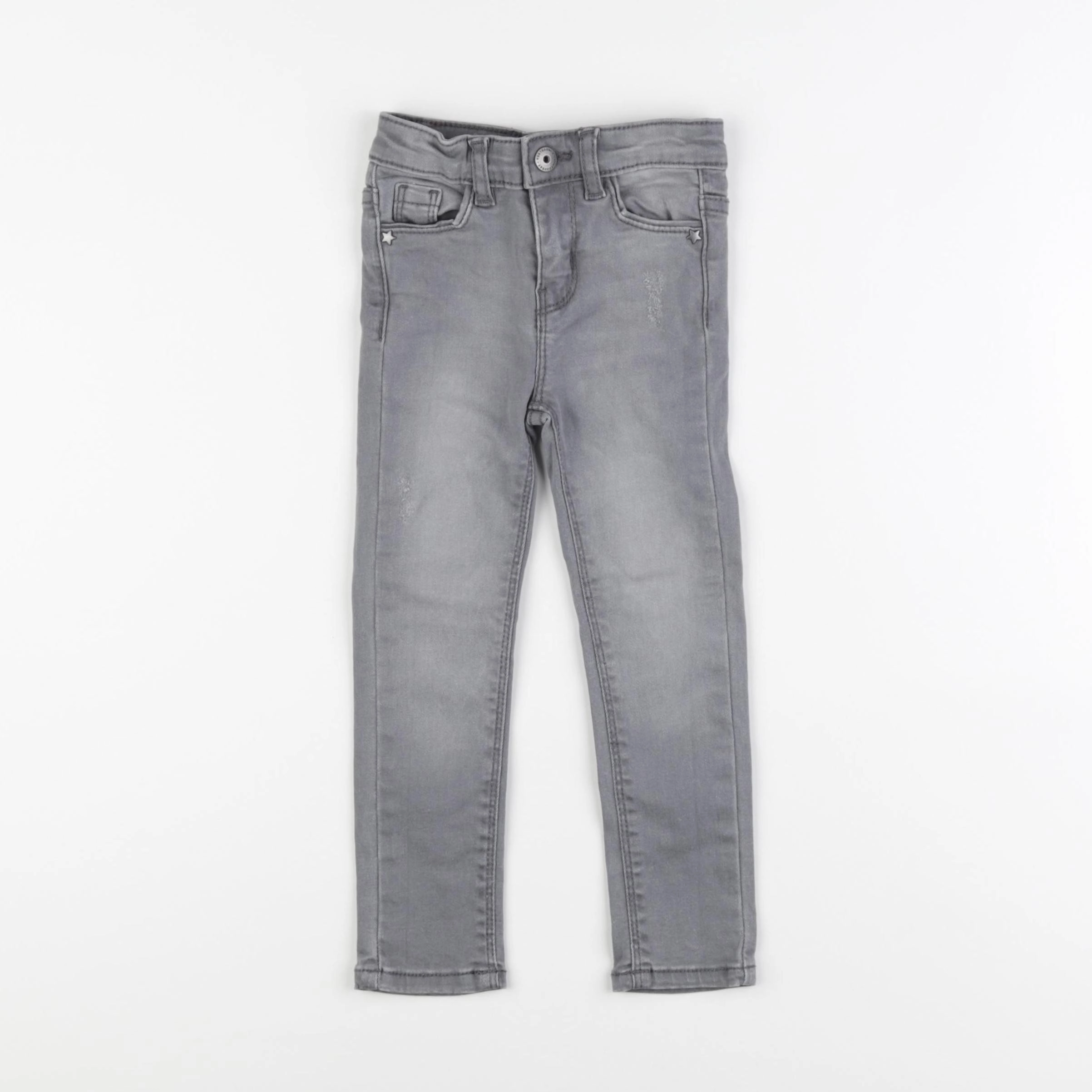 Vertbaudet - jean gris - 3 ans