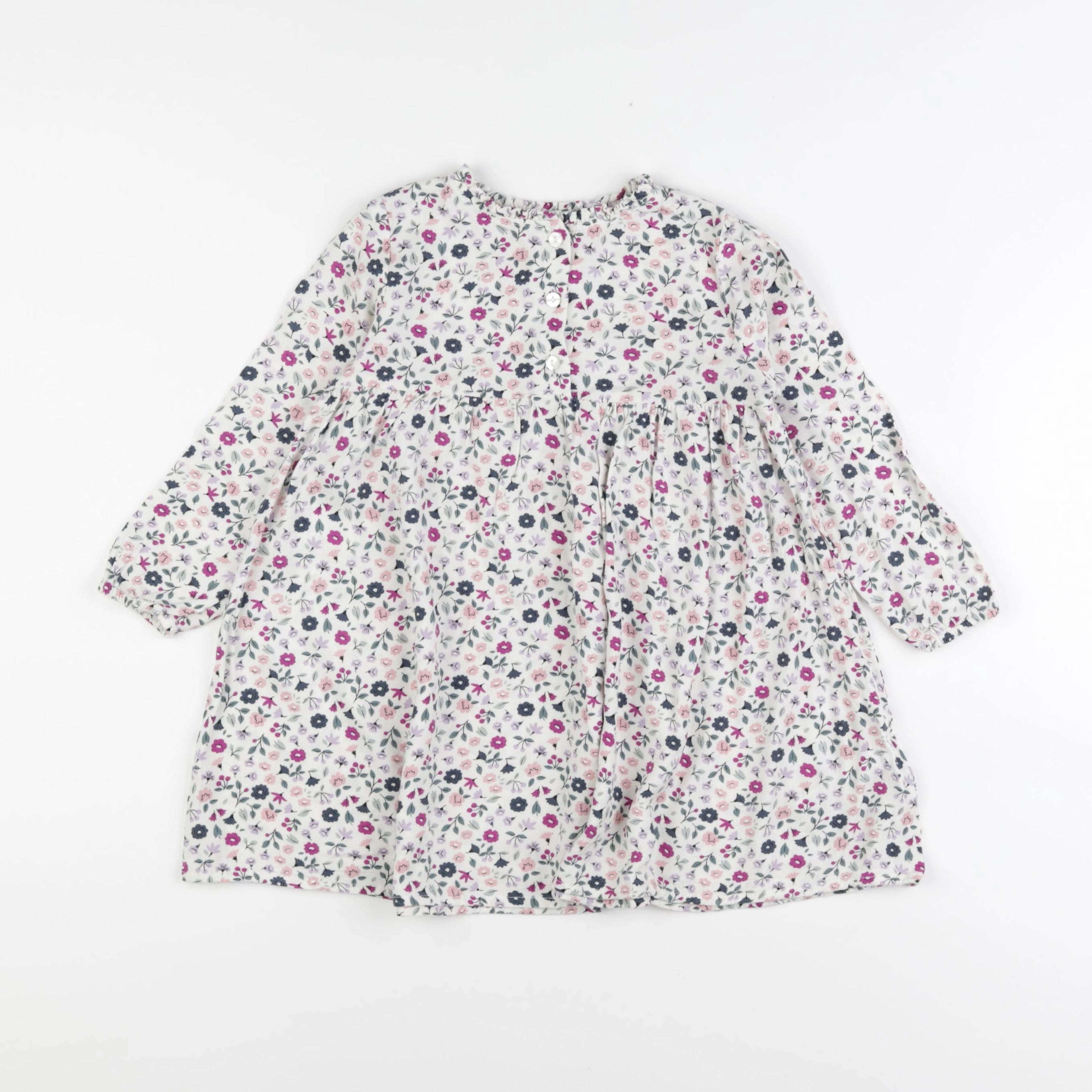 Vertbaudet - robe blanc - 3 ans