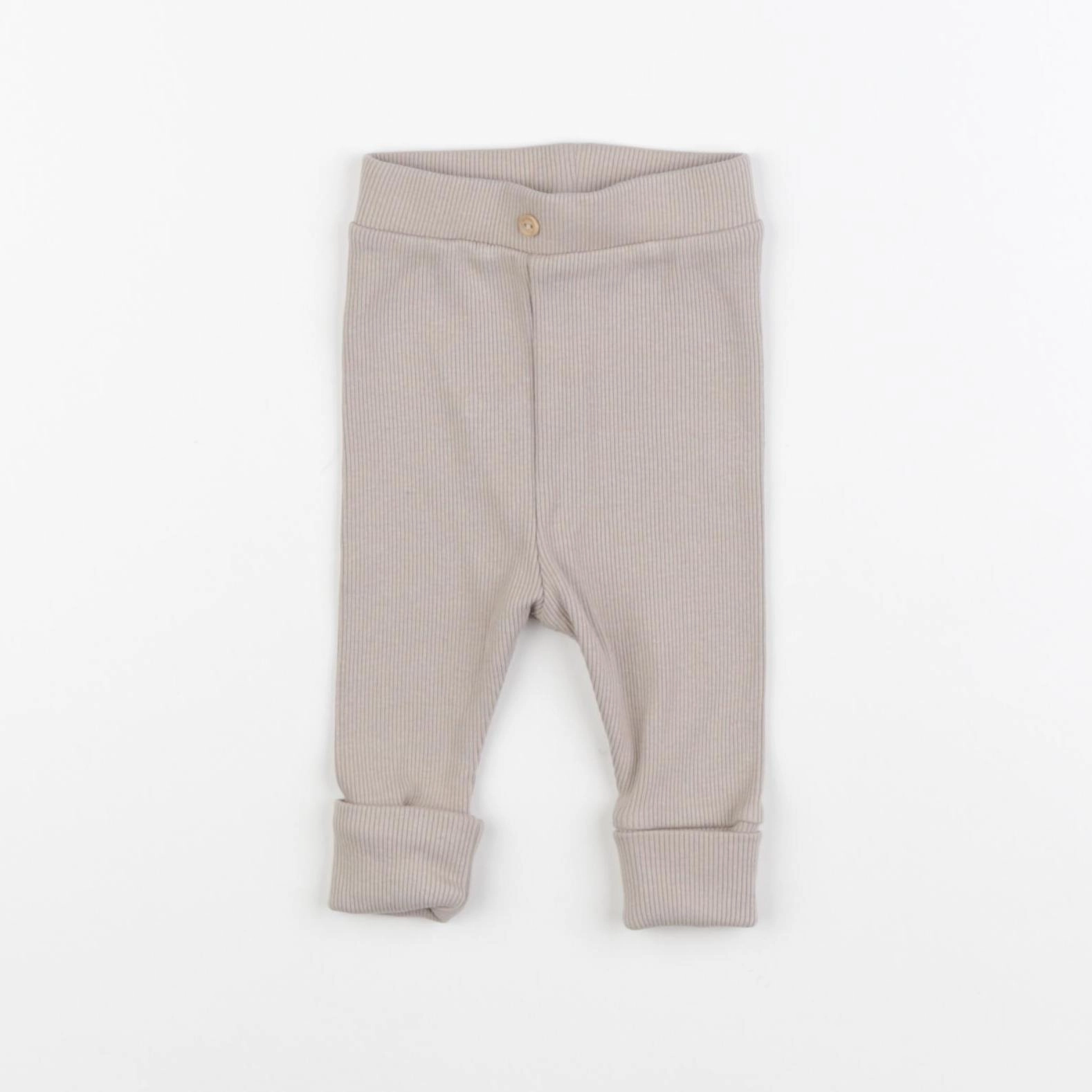 Vertbaudet - legging beige - 3 mois