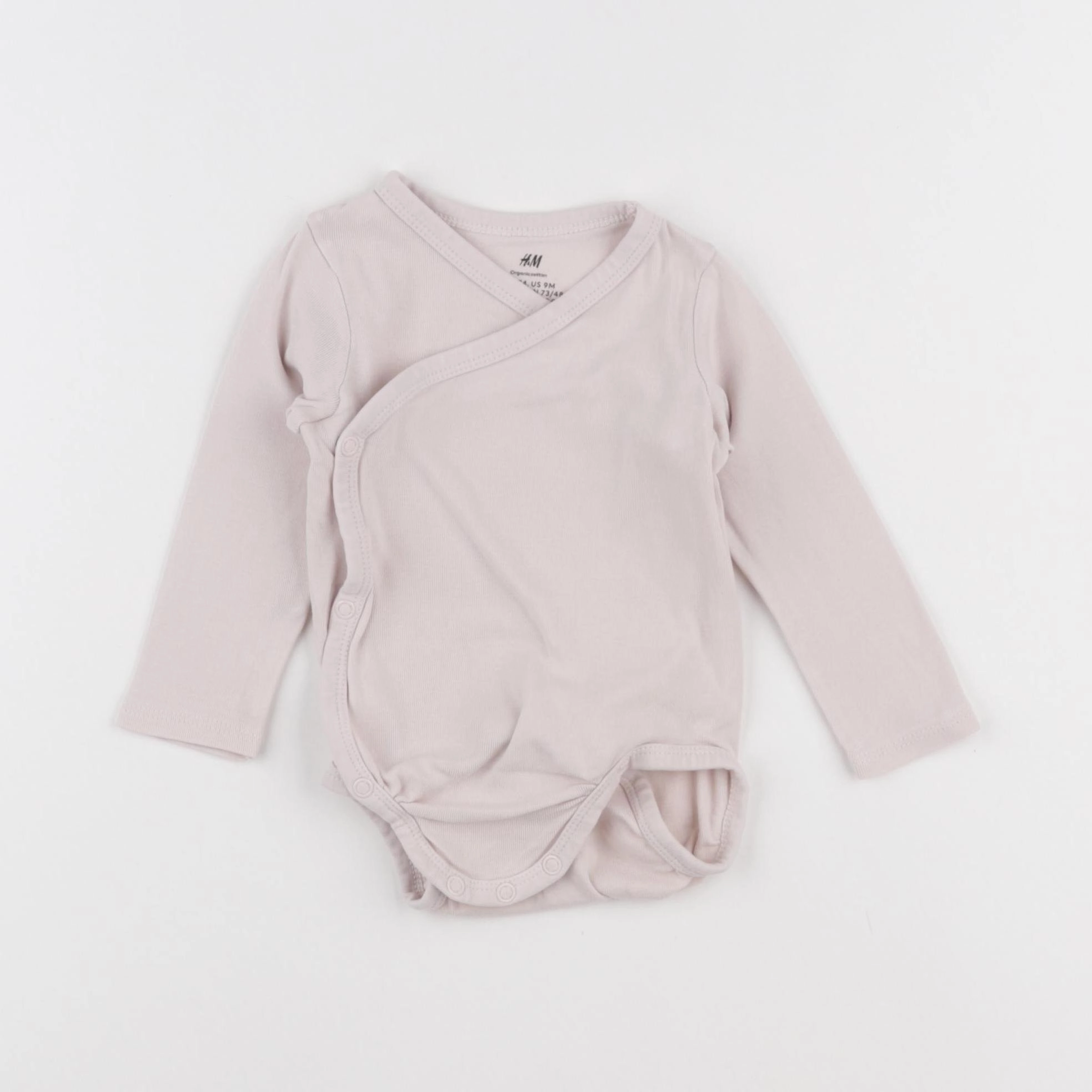 H&M - body rose - 9 mois