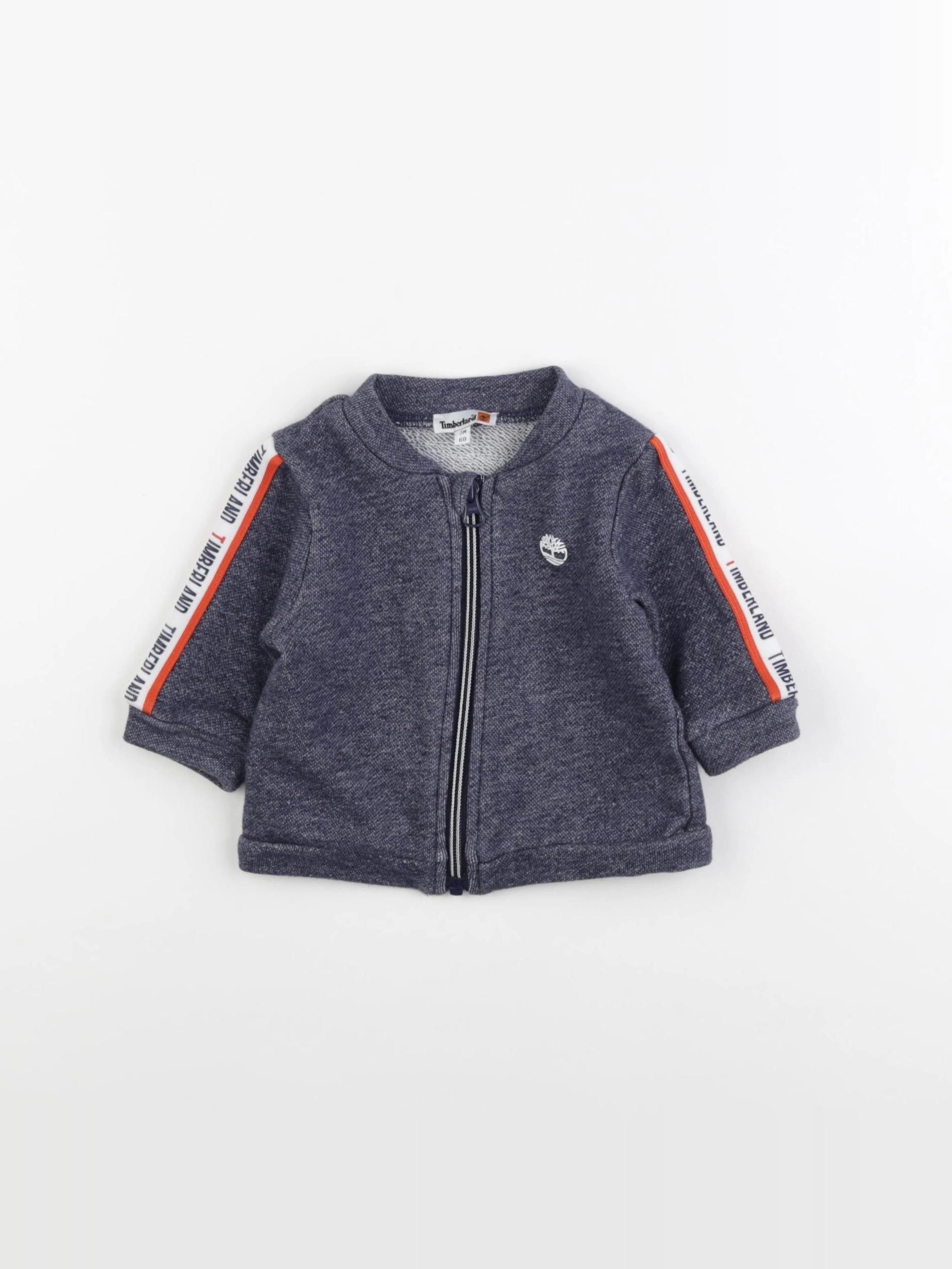 Timberland - sweat bleu - 3 mois