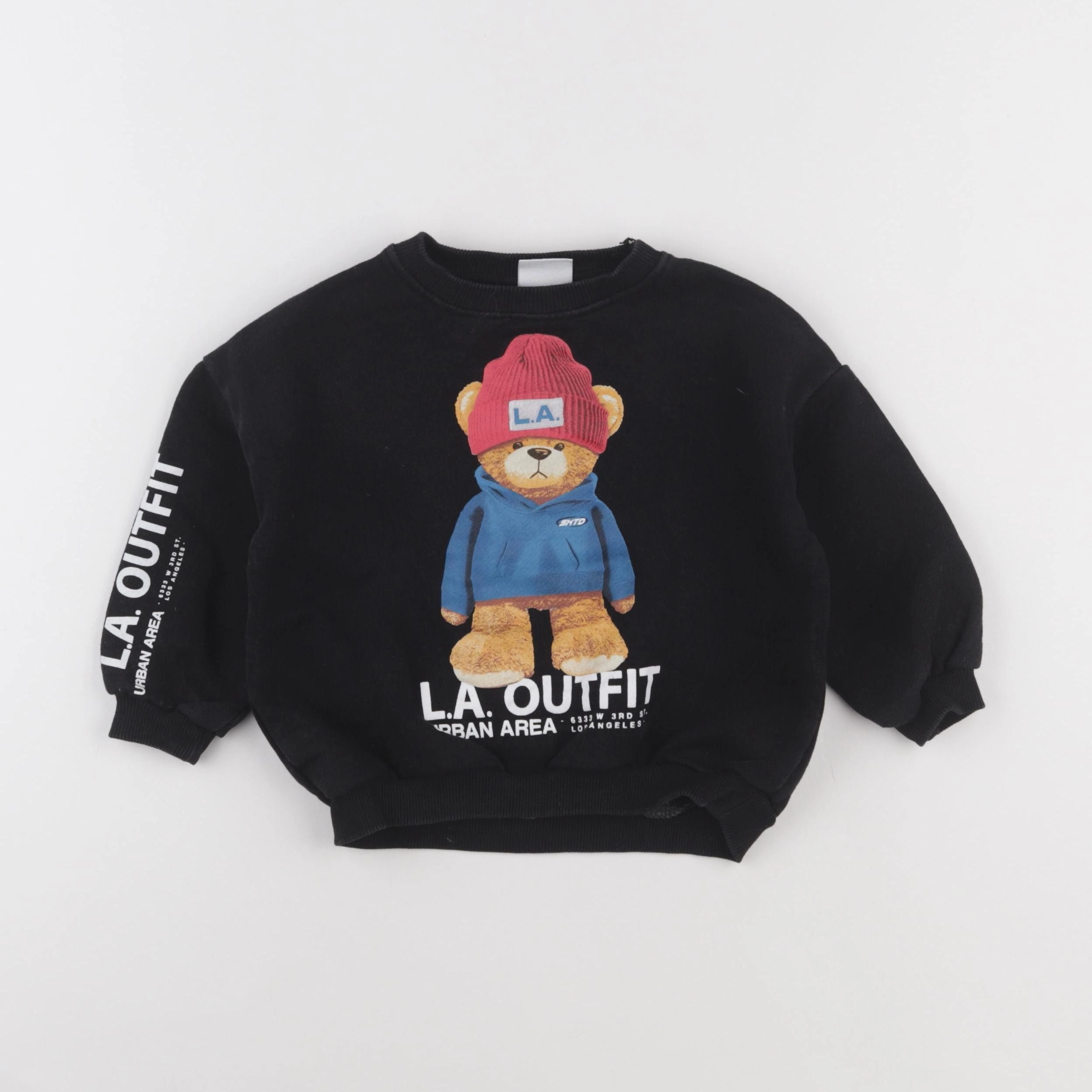 Zara - sweat noir - 2 ans