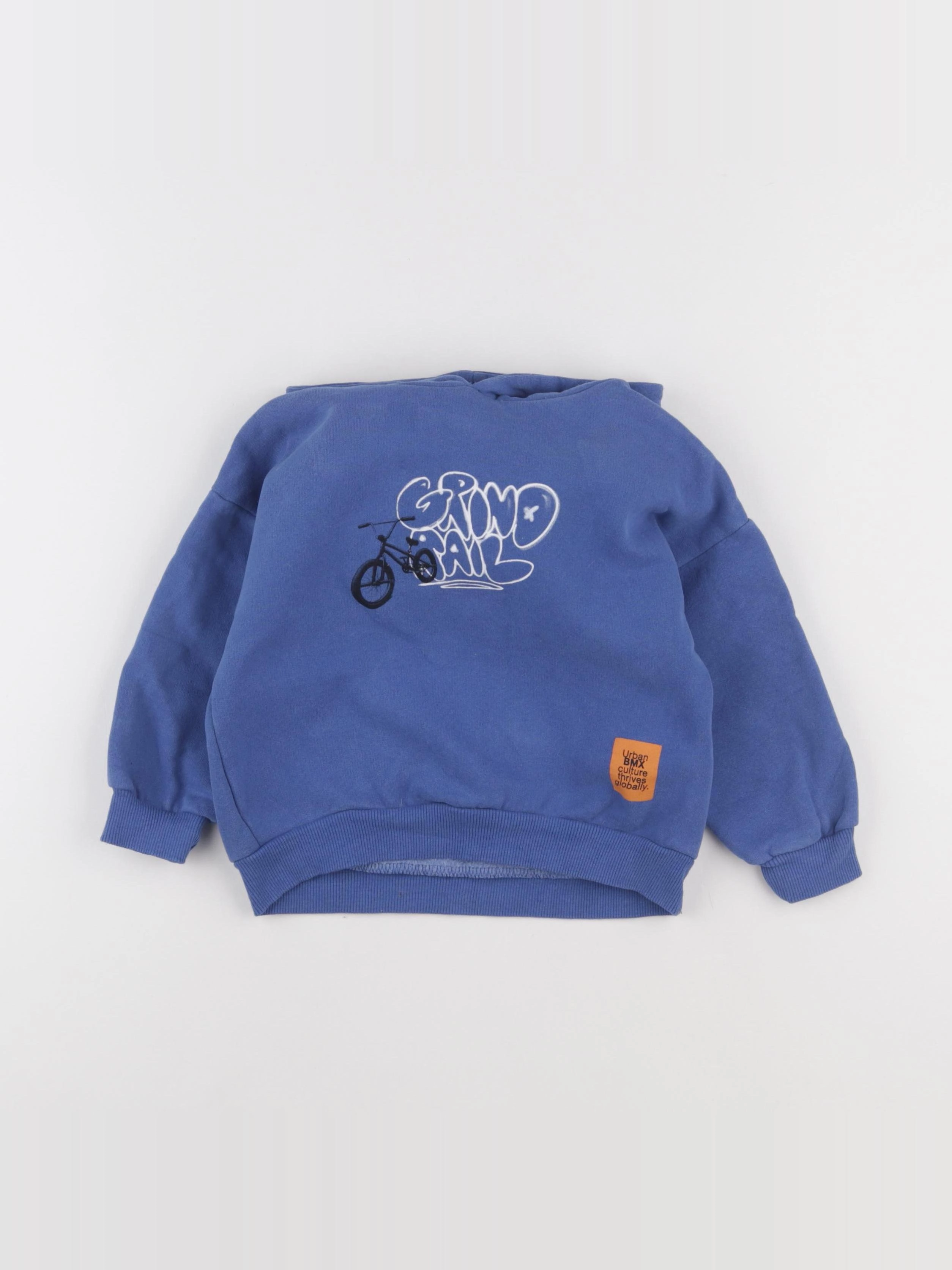 Zara - sweat bleu - 4 ans