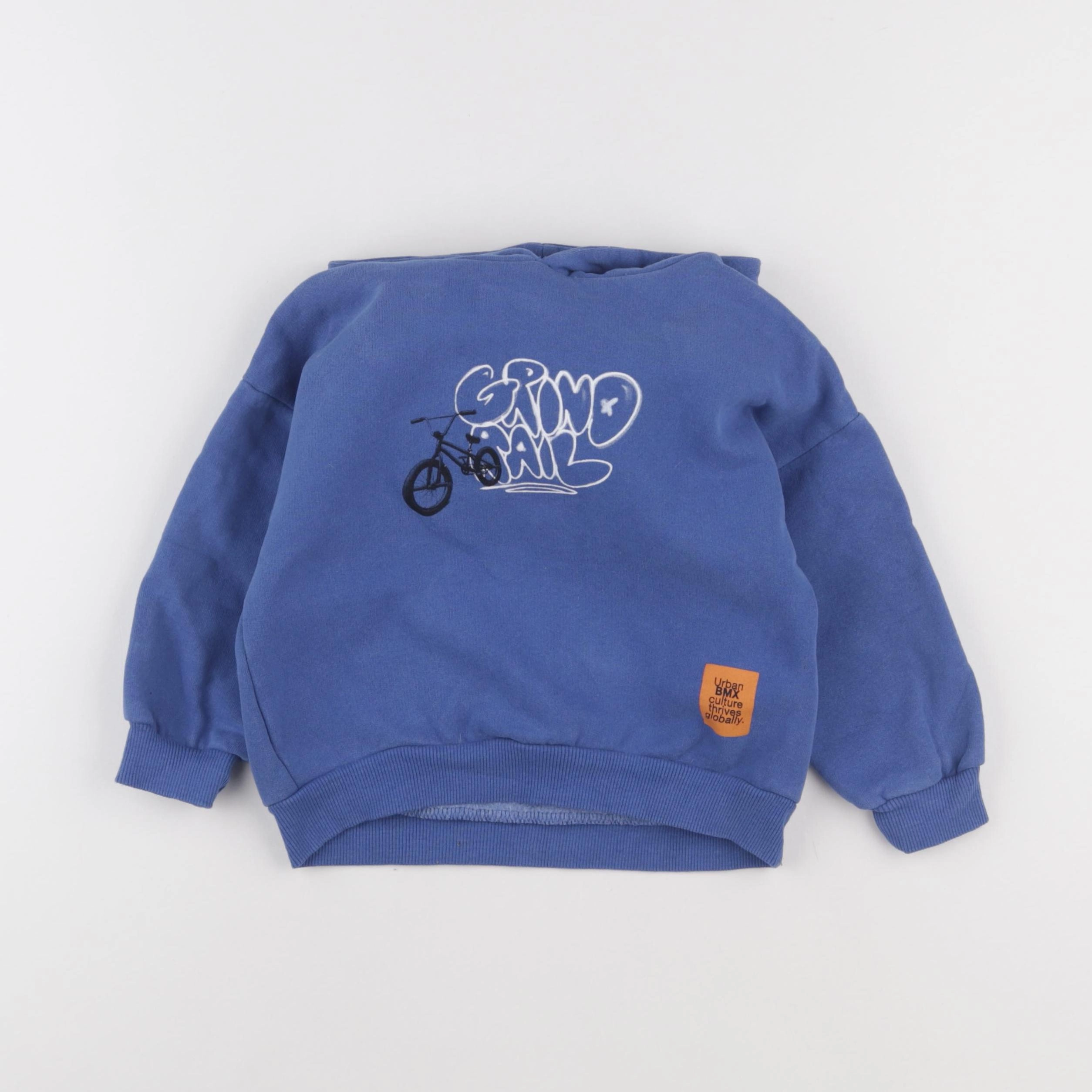 Zara - sweat bleu - 4 ans