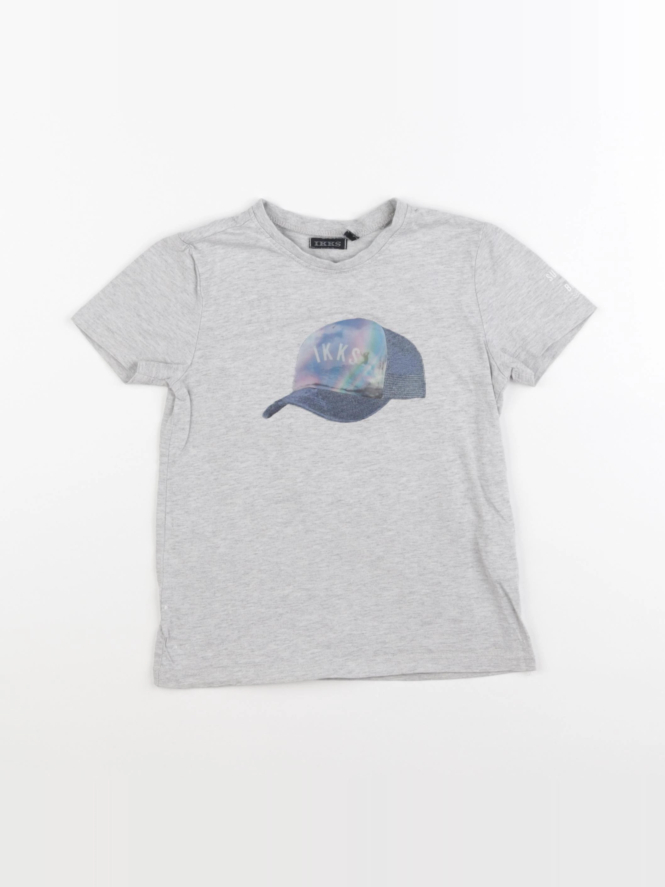 IKKS - tee-shirt gris - 5 ans