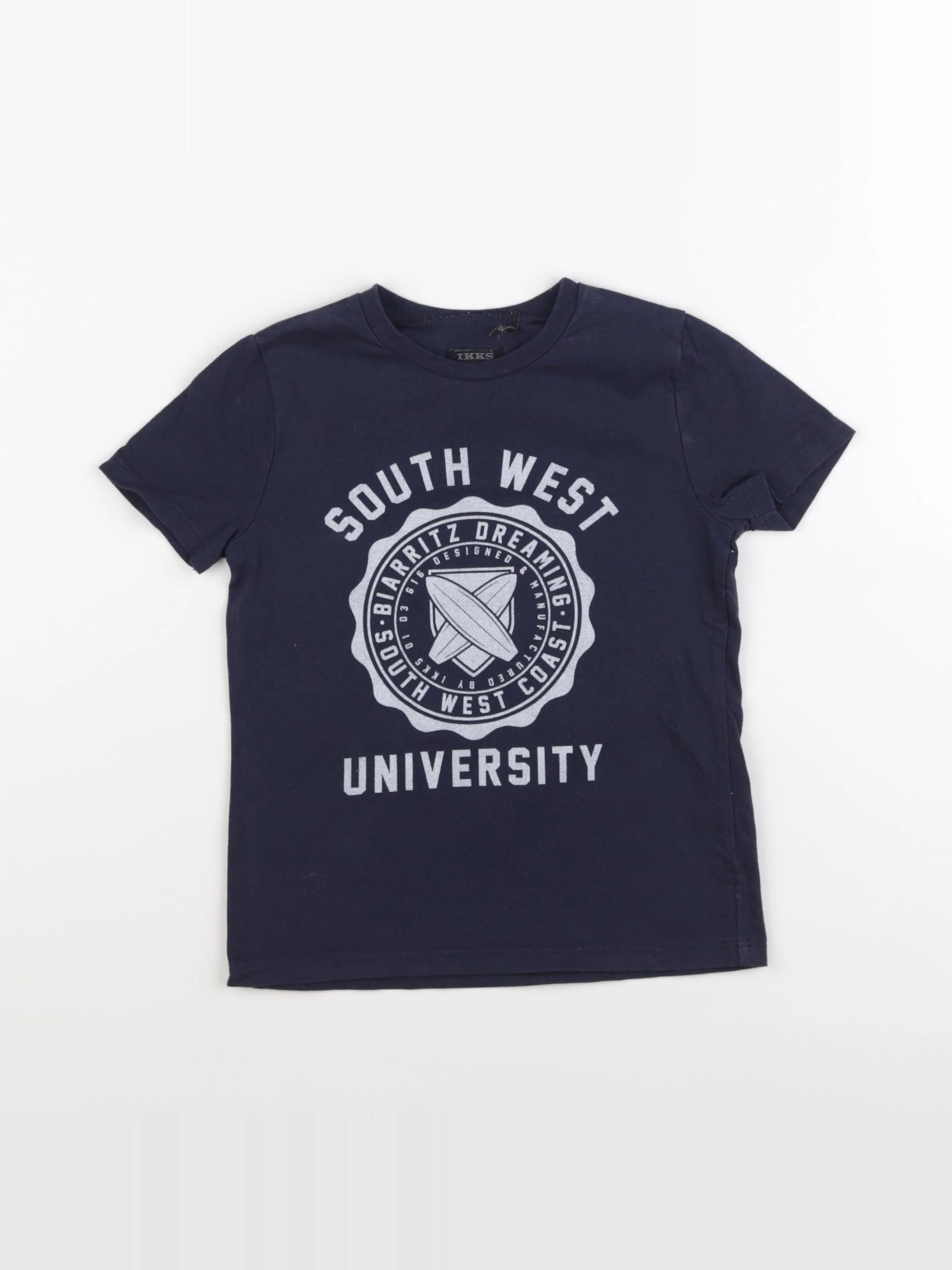 IKKS - tee-shirt bleu - 4 ans