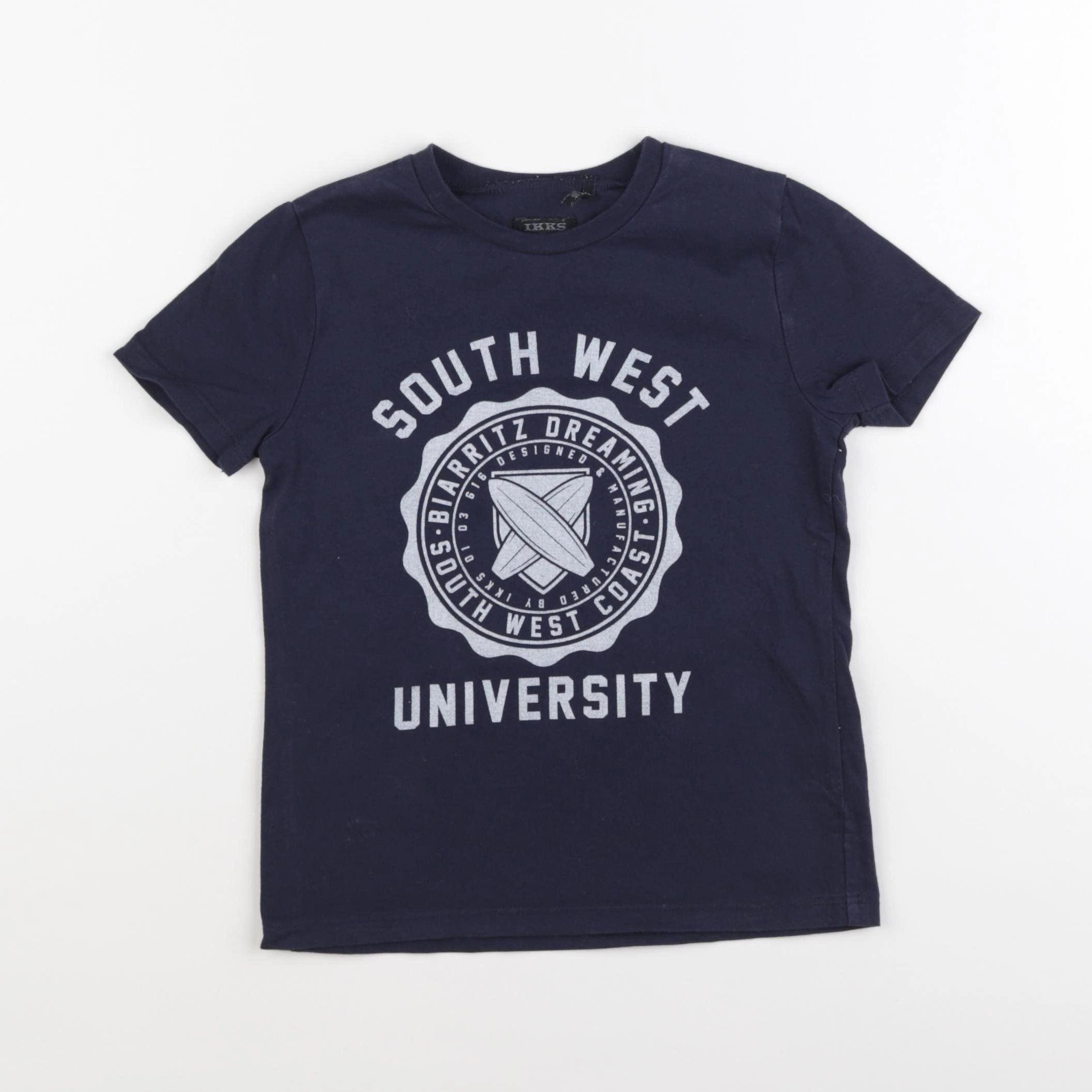 IKKS - tee-shirt bleu - 4 ans
