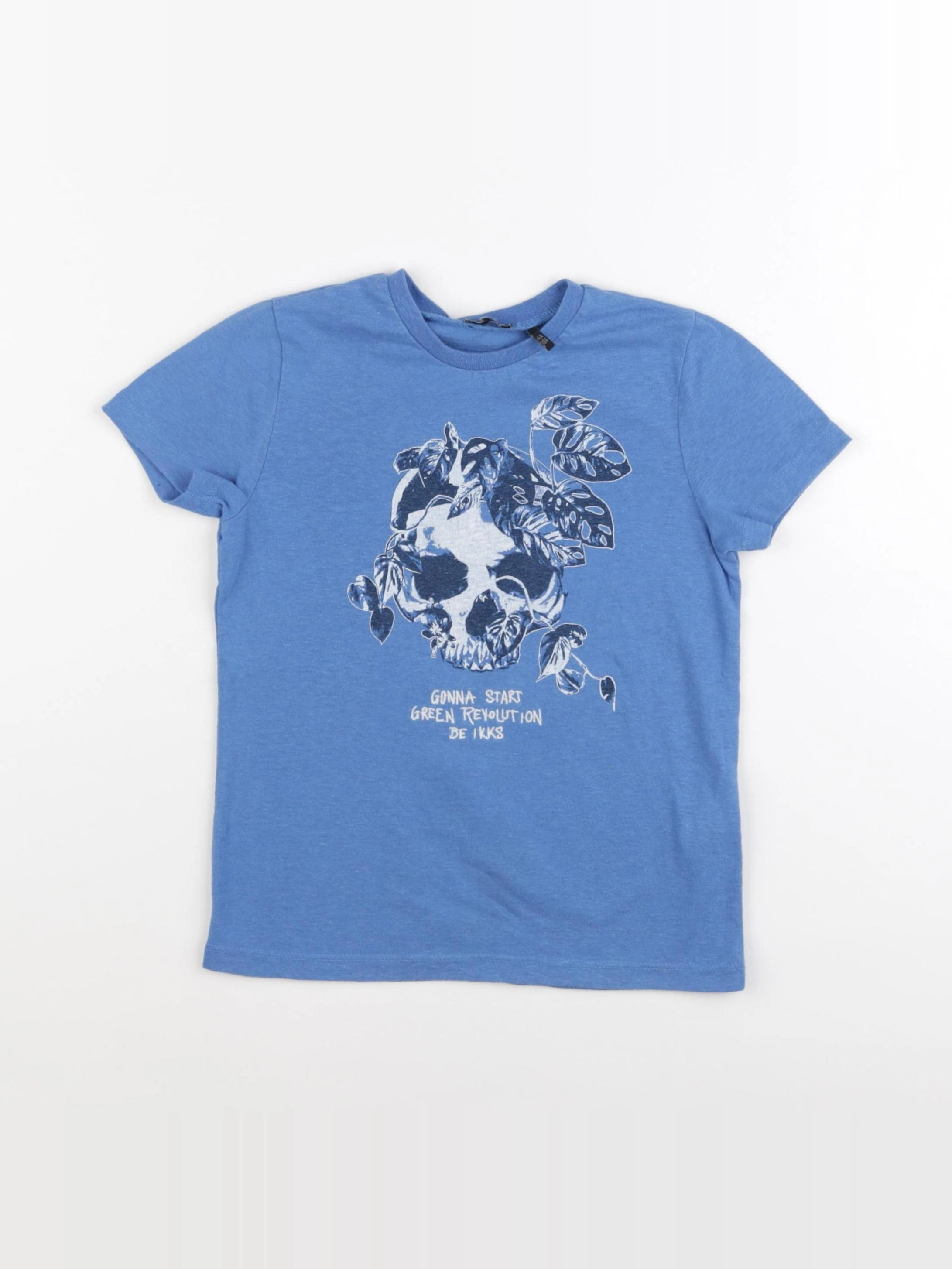 IKKS - tee-shirt bleu - 4 ans