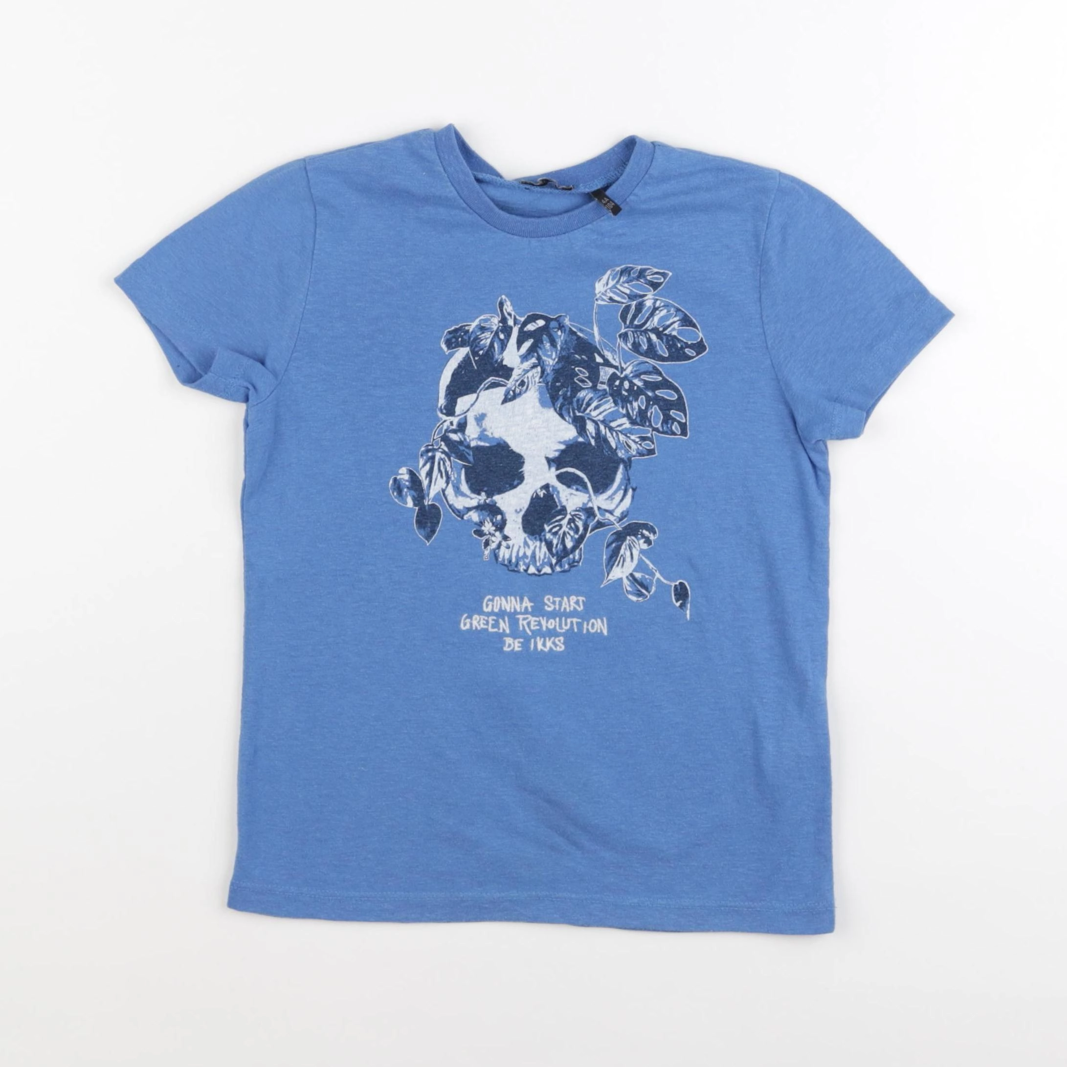 IKKS - tee-shirt bleu - 4 ans
