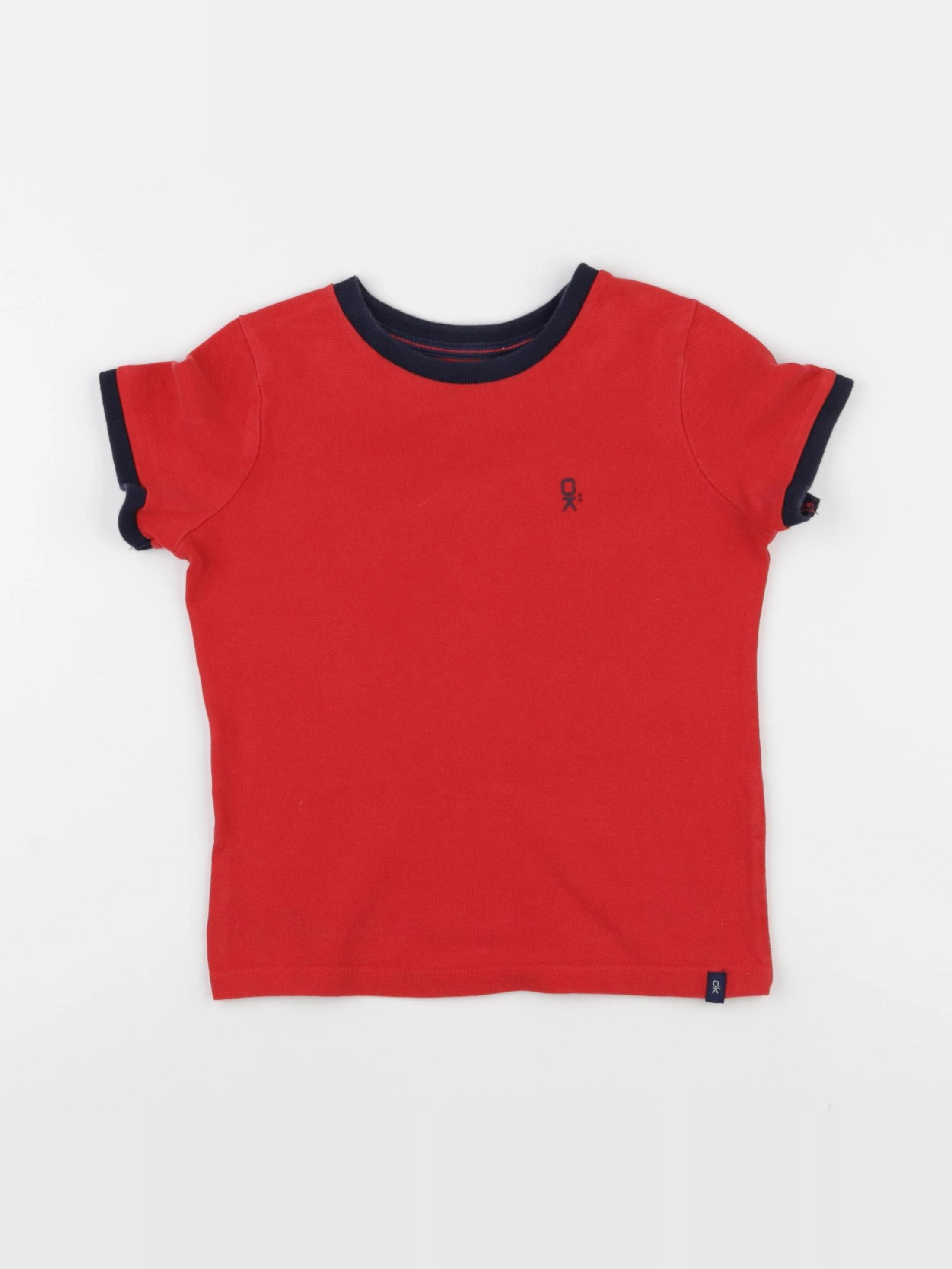 Okaidi - tee-shirt rouge - 6 ans