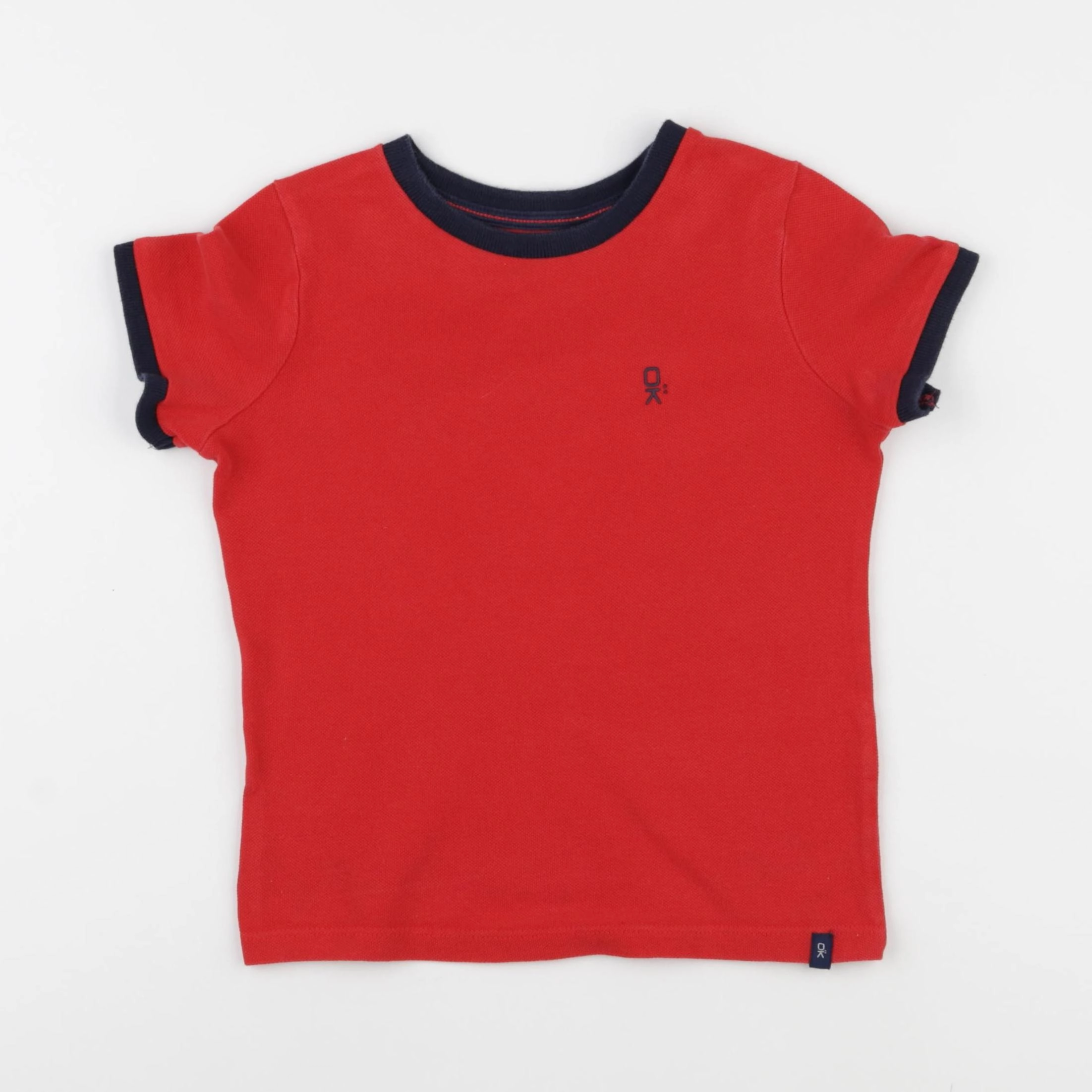 Okaidi - tee-shirt rouge - 6 ans