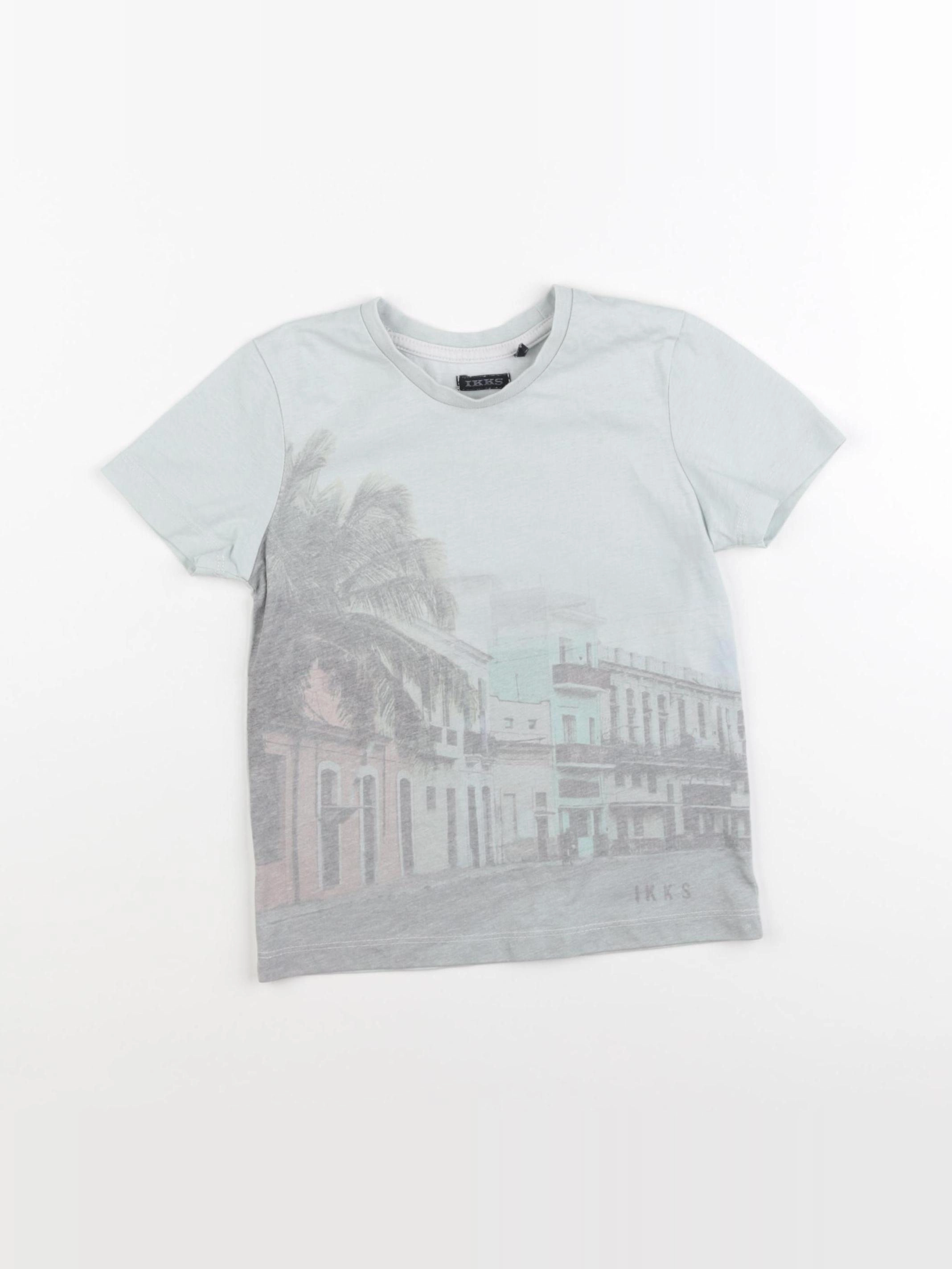 IKKS - tee-shirt bleu - 3 ans