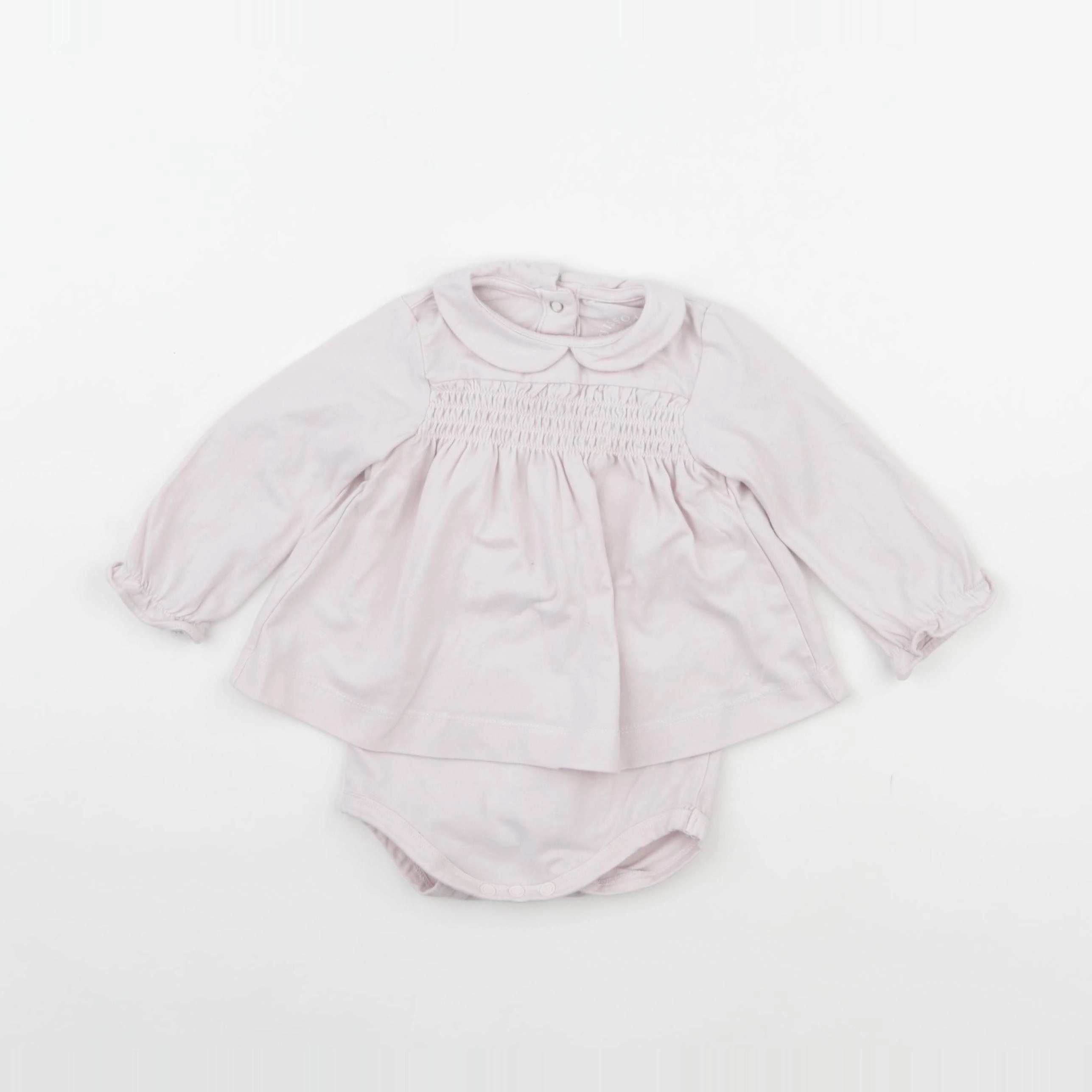 Buissonnière - body blouse rose - 9 mois