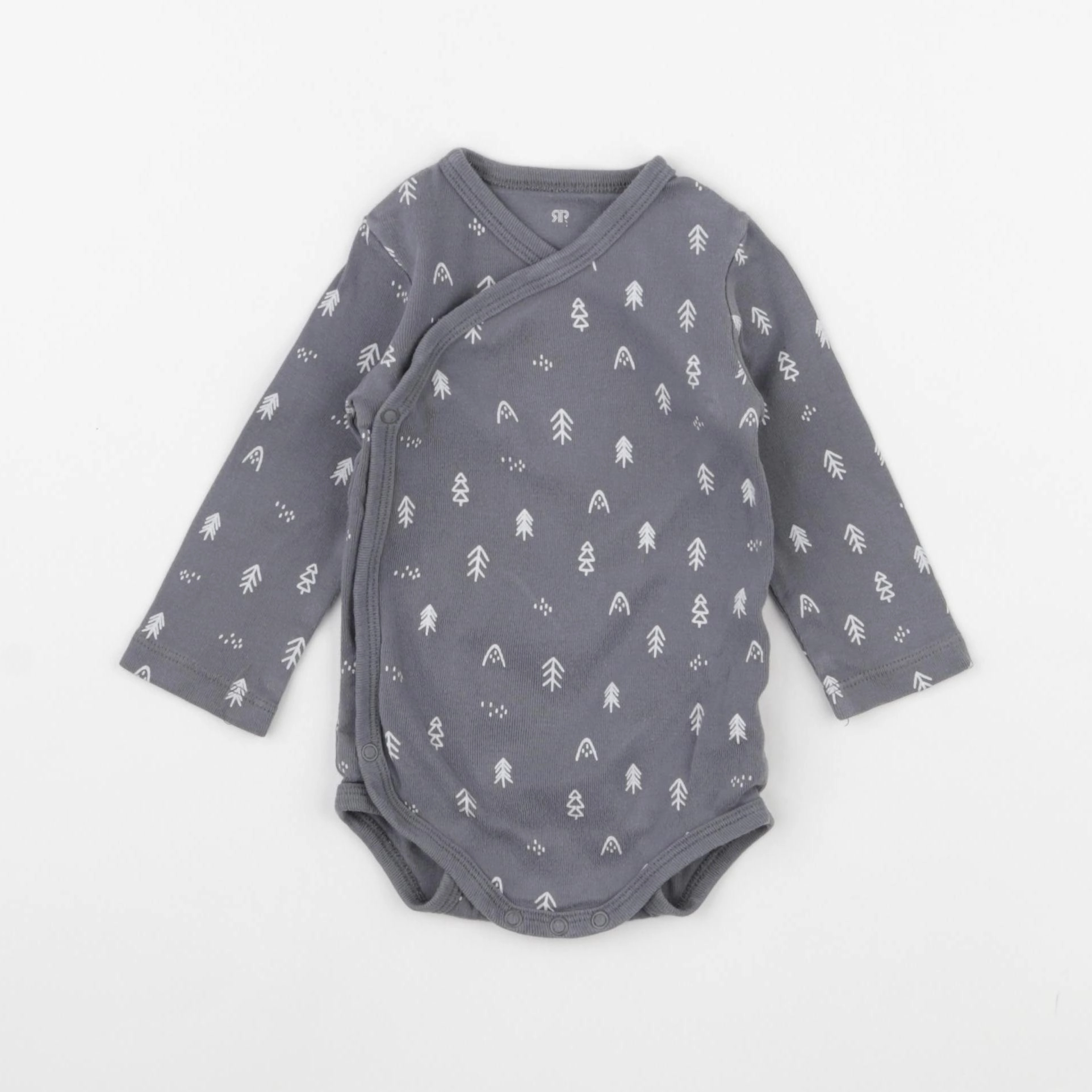 La Redoute - body gris - 9 mois