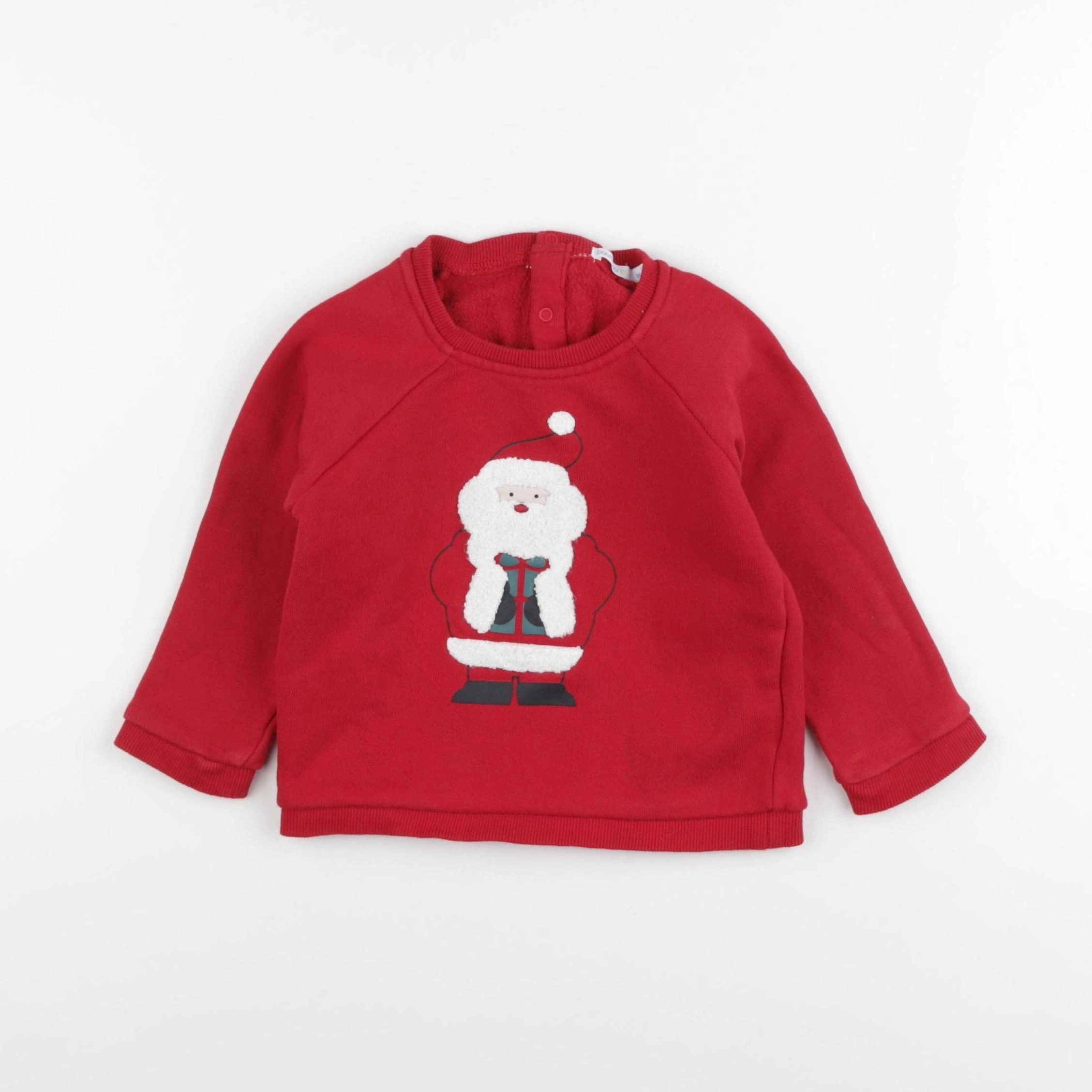 Boutchou - sweat rouge - 36 mois