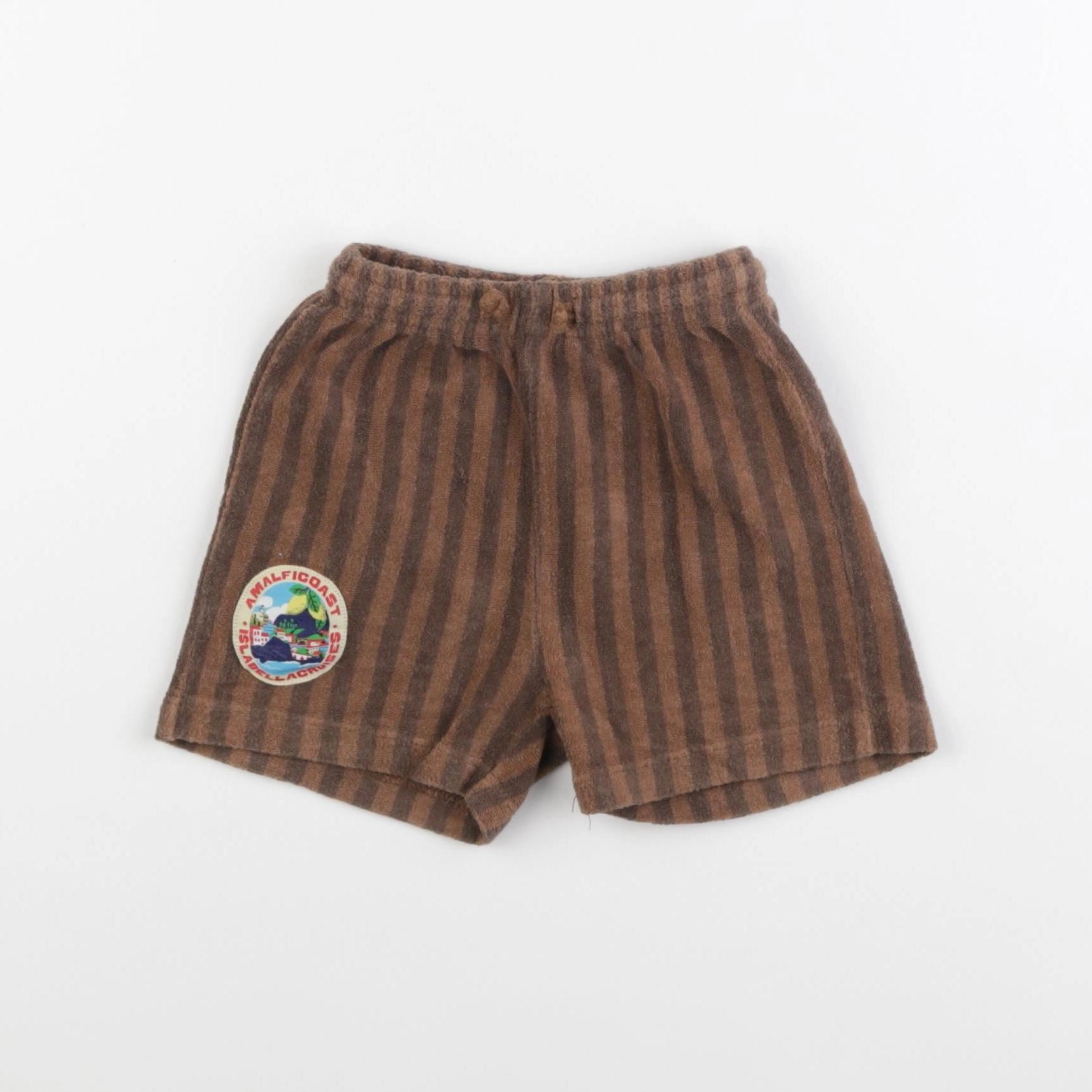 Zara - short marron - 12/18 mois
