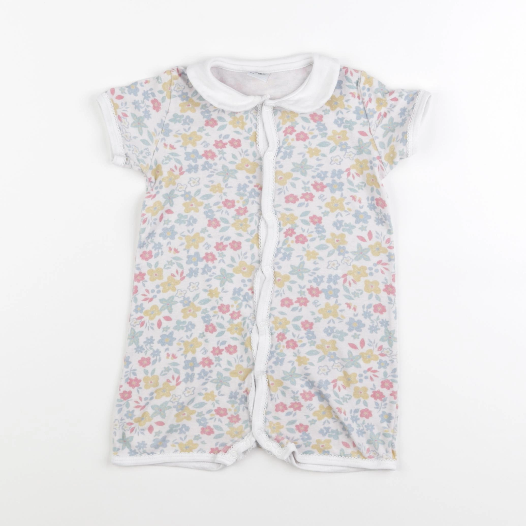 Petit Bateau - pyjama coton multicolore - 18 mois