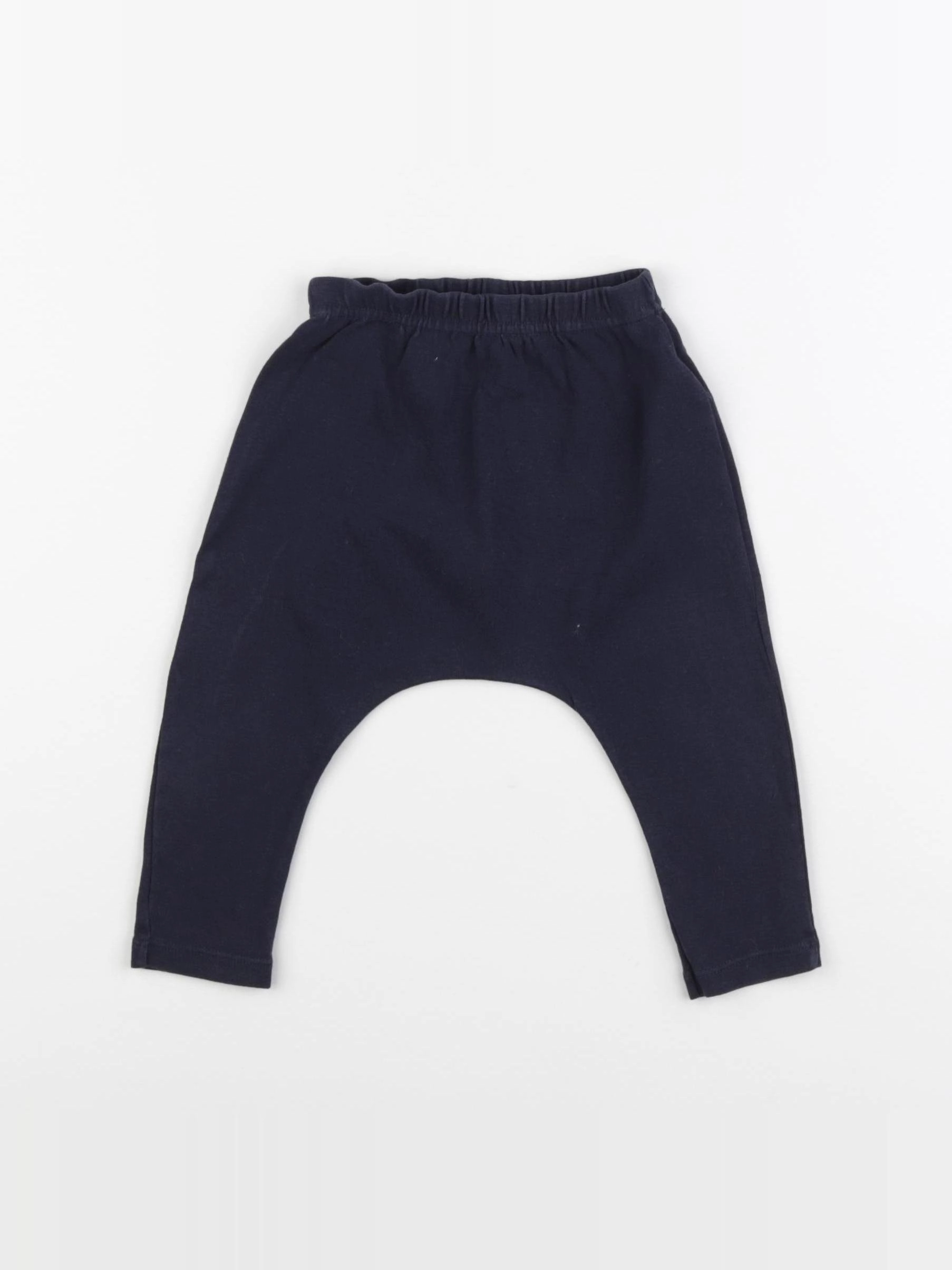 Petit Bateau - sarouel bleu - 12 mois