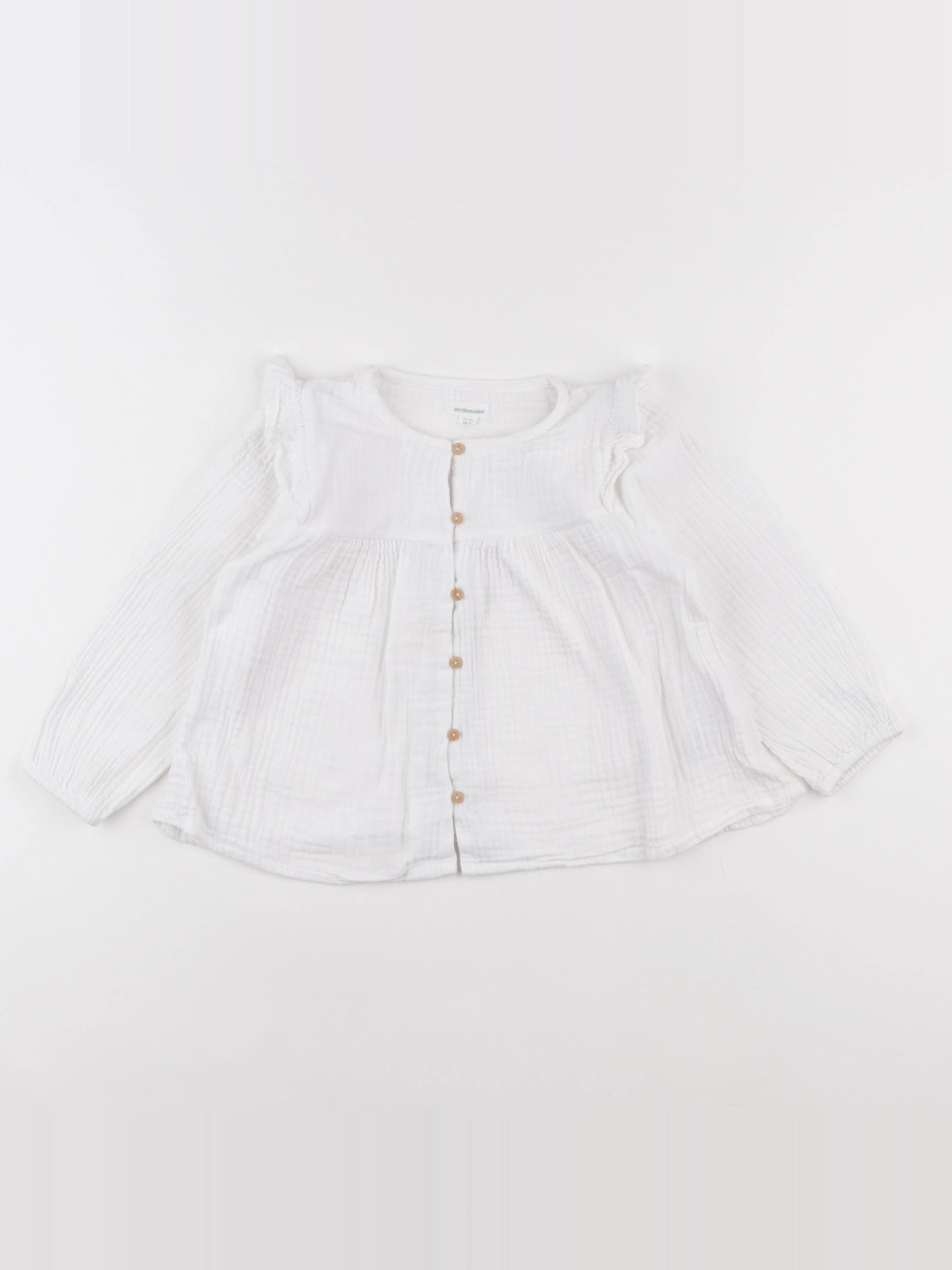 Vertbaudet - blouse blanc - 36 mois