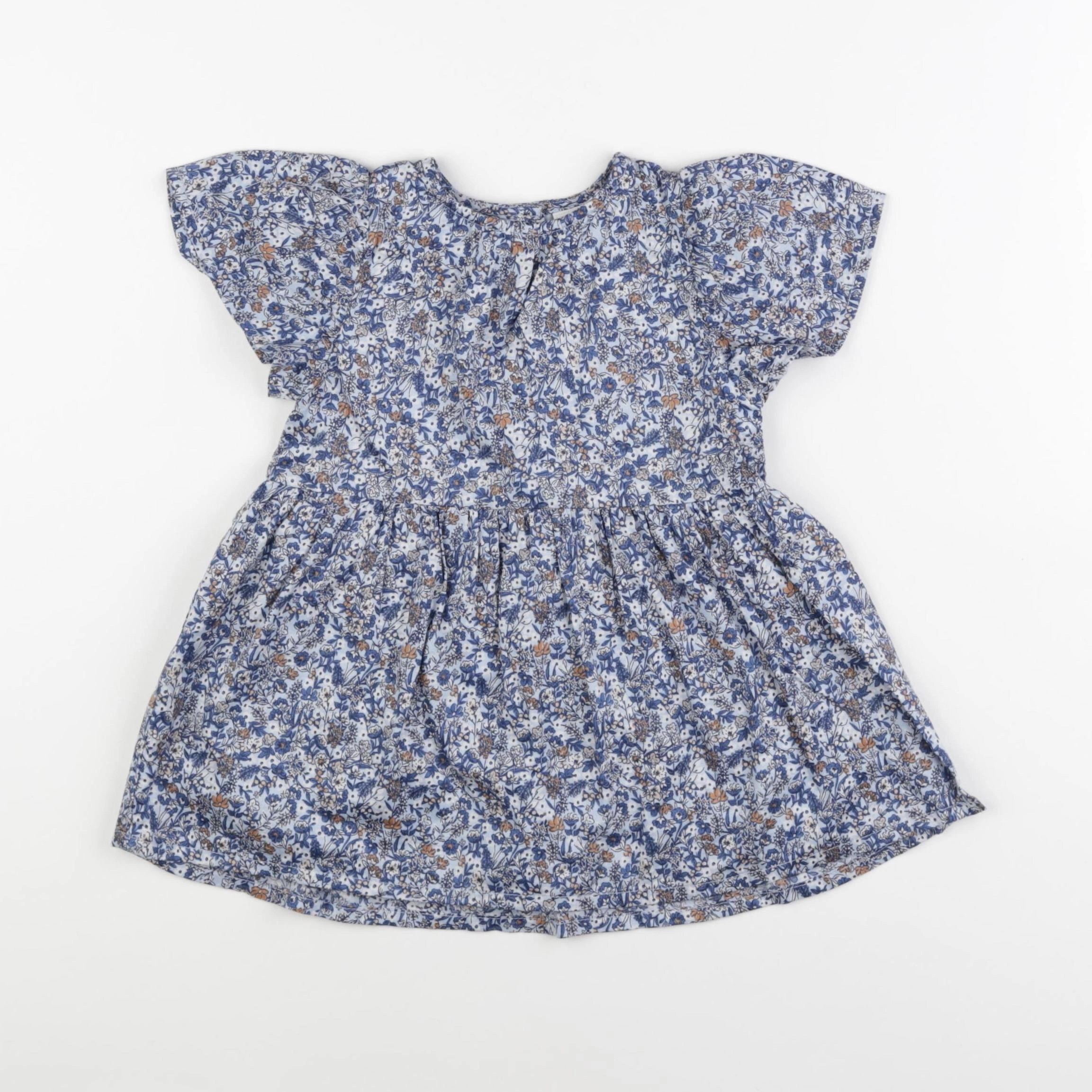 Tape à l'oeil - robe bleu - 18 mois