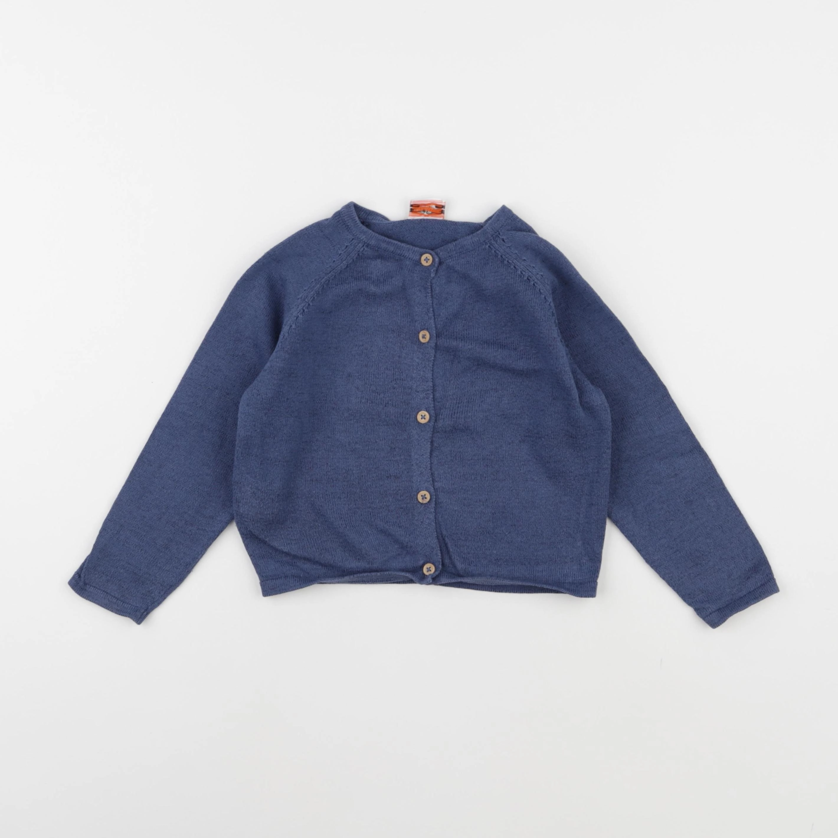 Tape à l'oeil - gilet bleu - 3 ans