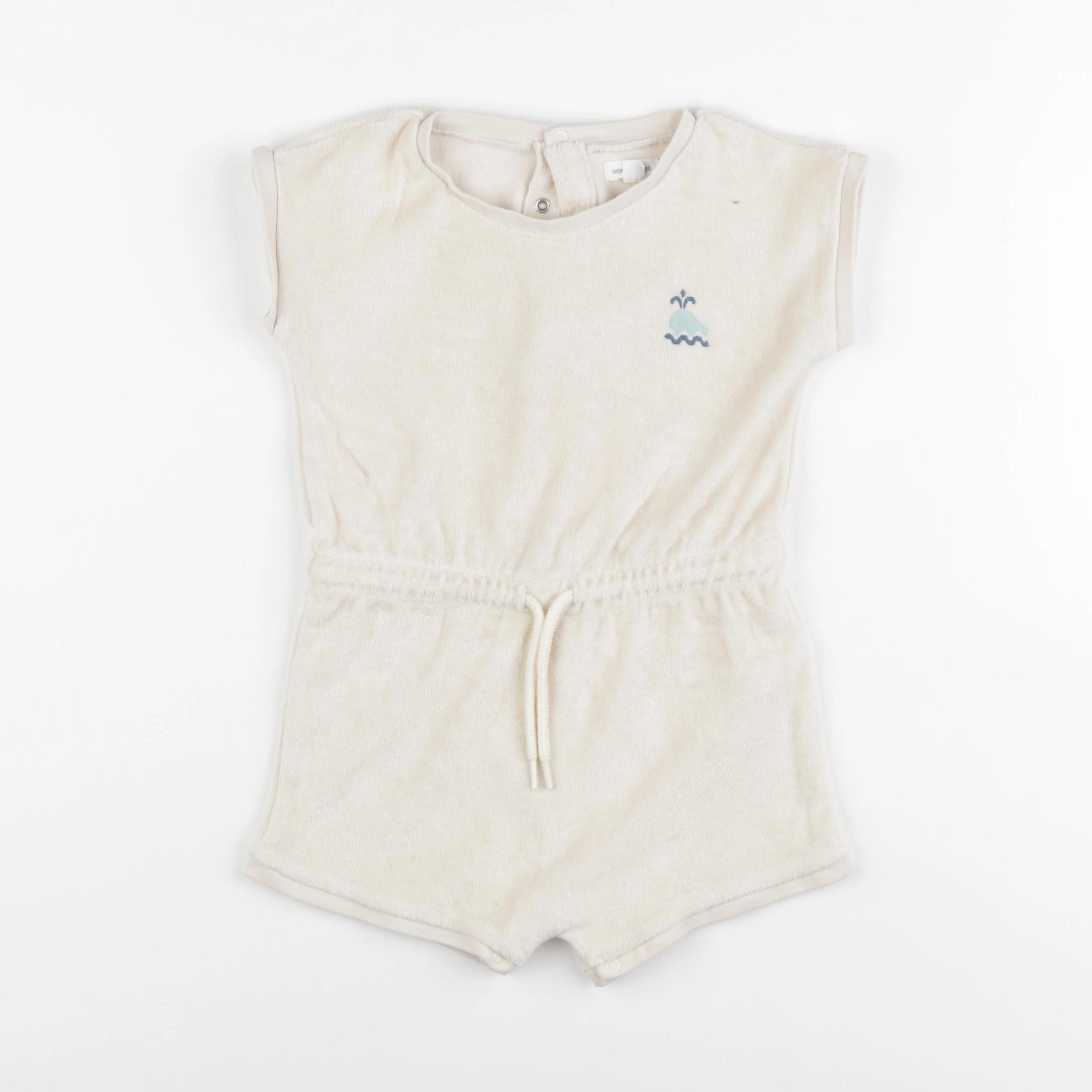 Vertbaudet - combinaison beige - 24 mois