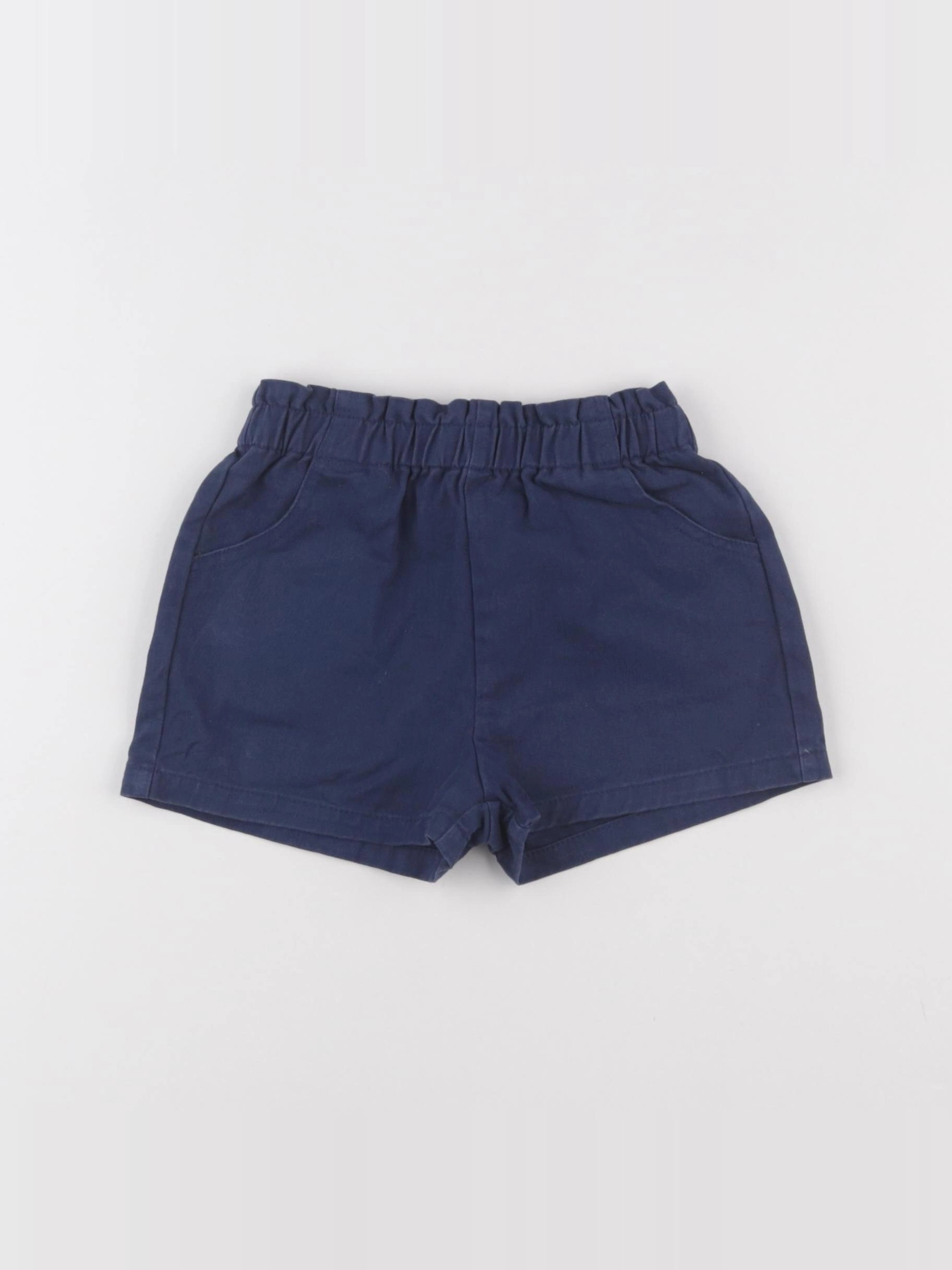 Vertbaudet - short bleu - 36 mois