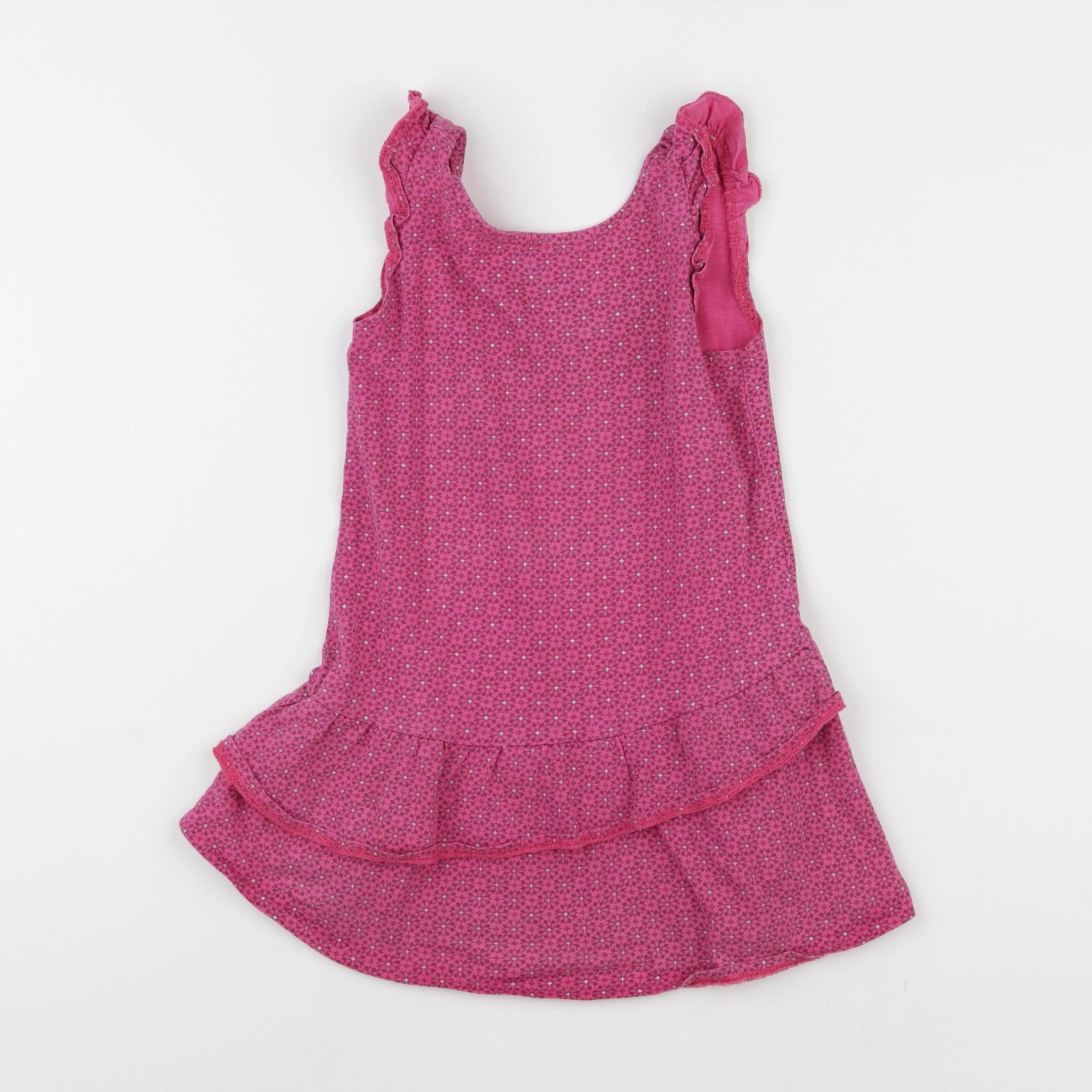 IKKS - robe rose - 8 ans