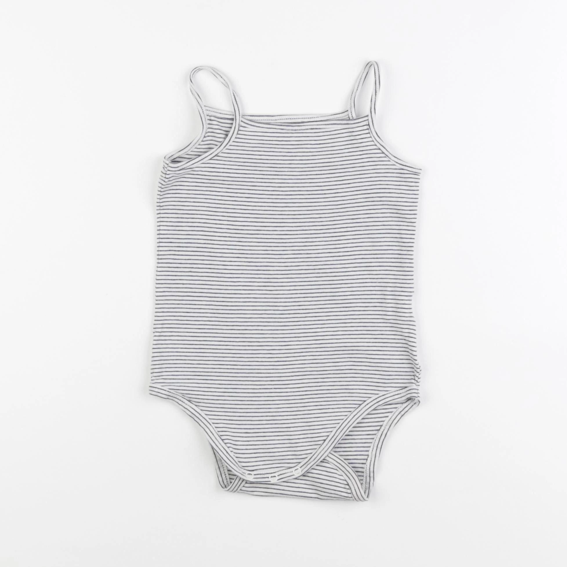 Tape à l'oeil - body blanc, bleu - 24 mois