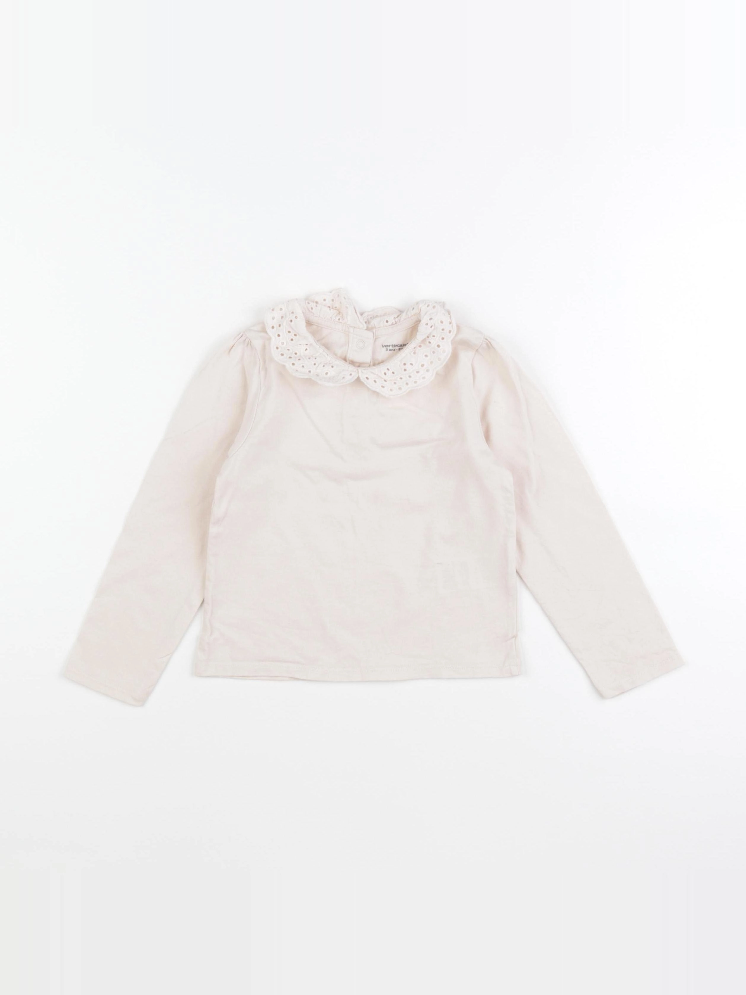 Vertbaudet - tee-shirt rose - 3 ans