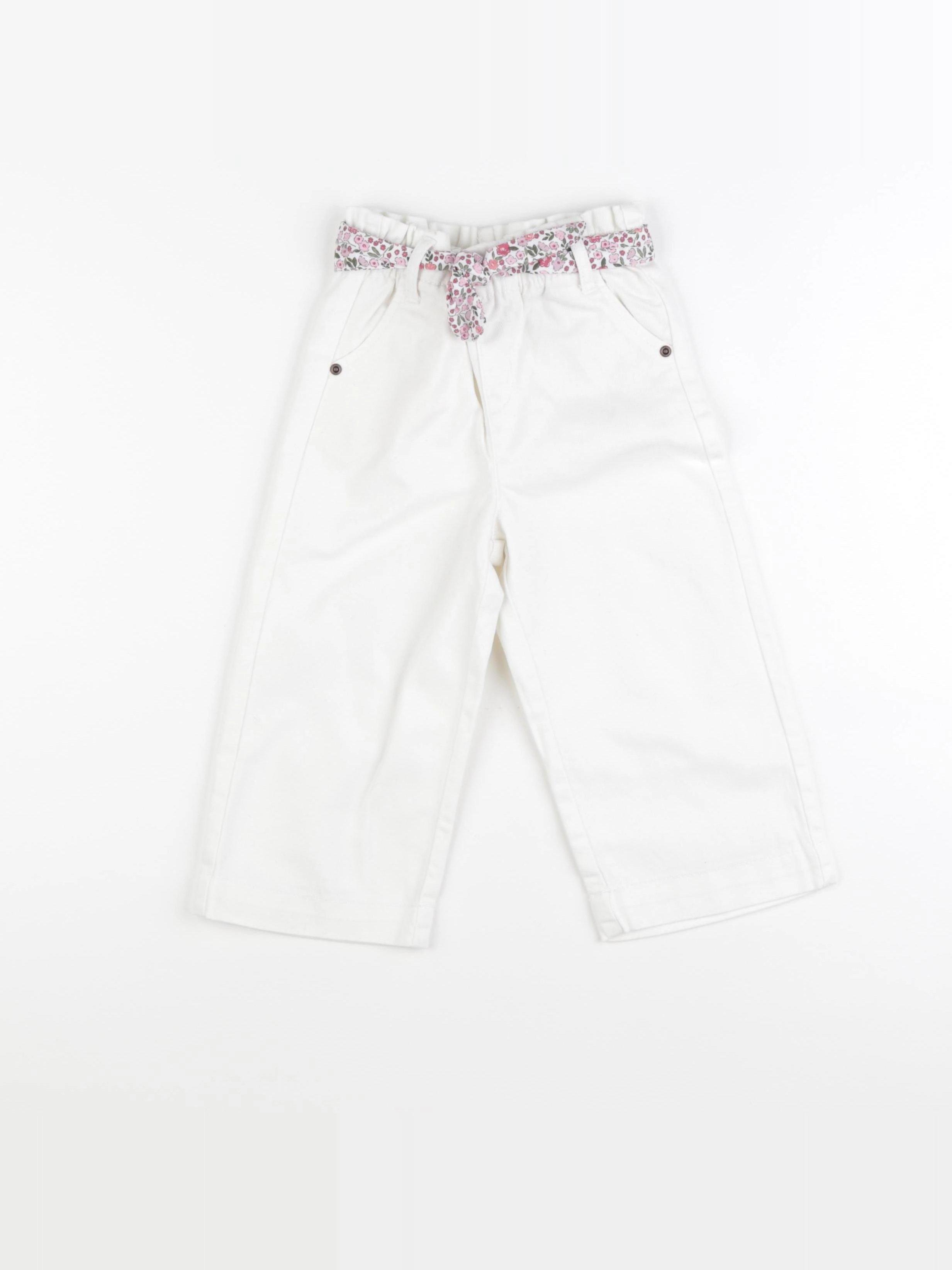 Vertbaudet - jean beige - 3 ans