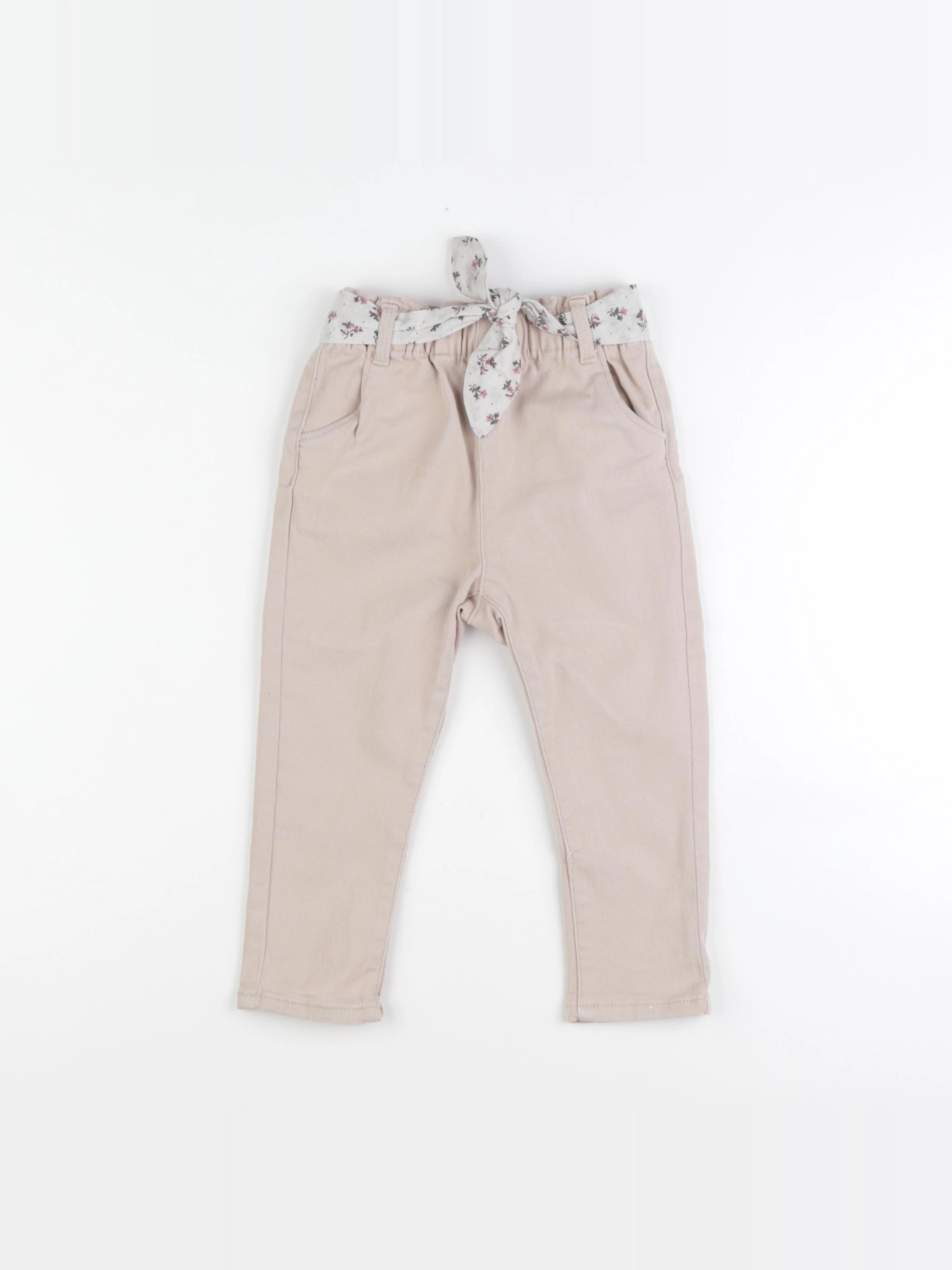 Vertbaudet - jean beige - 36 mois