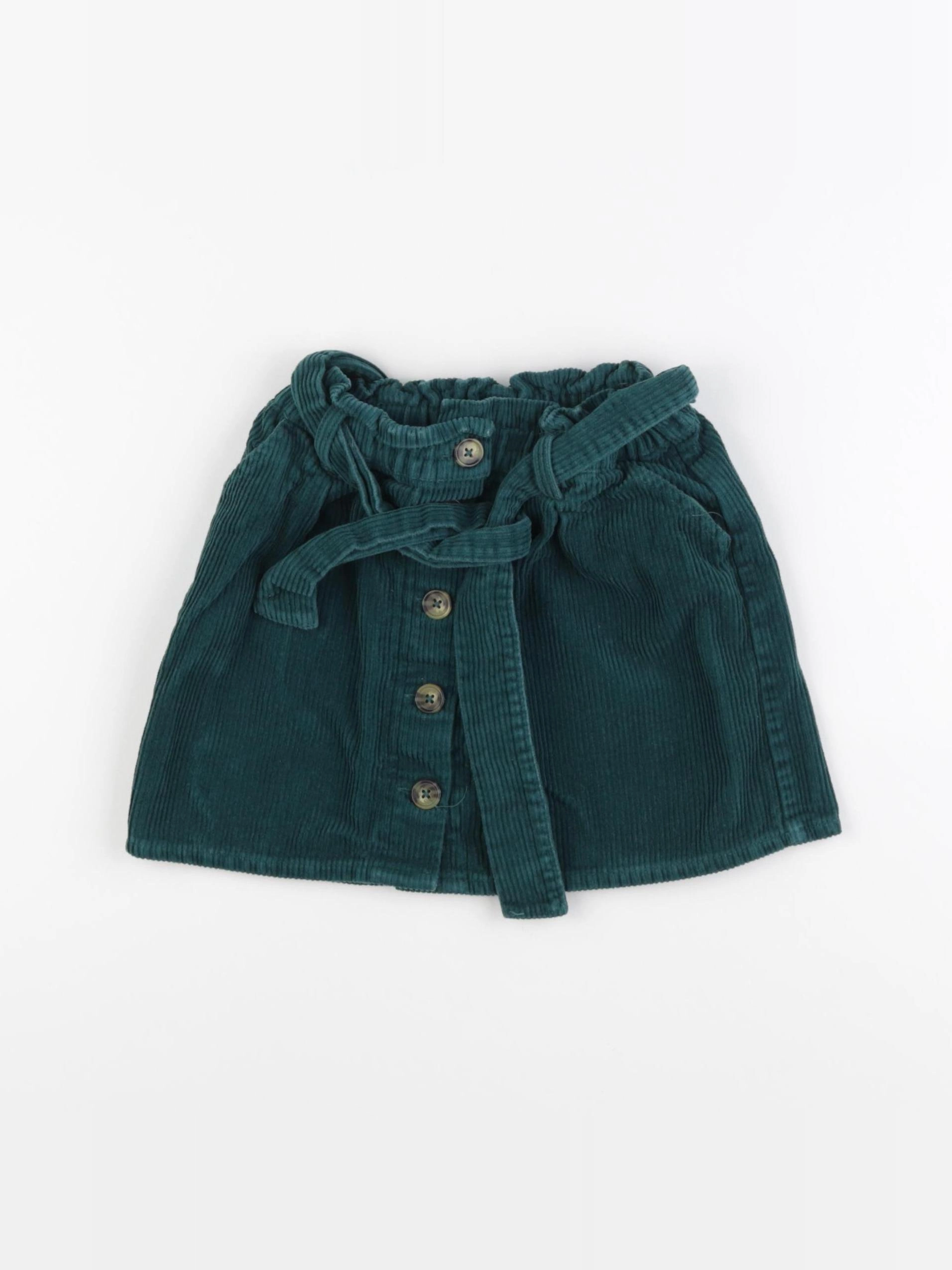 Vertbaudet - jupe vert - 6 ans